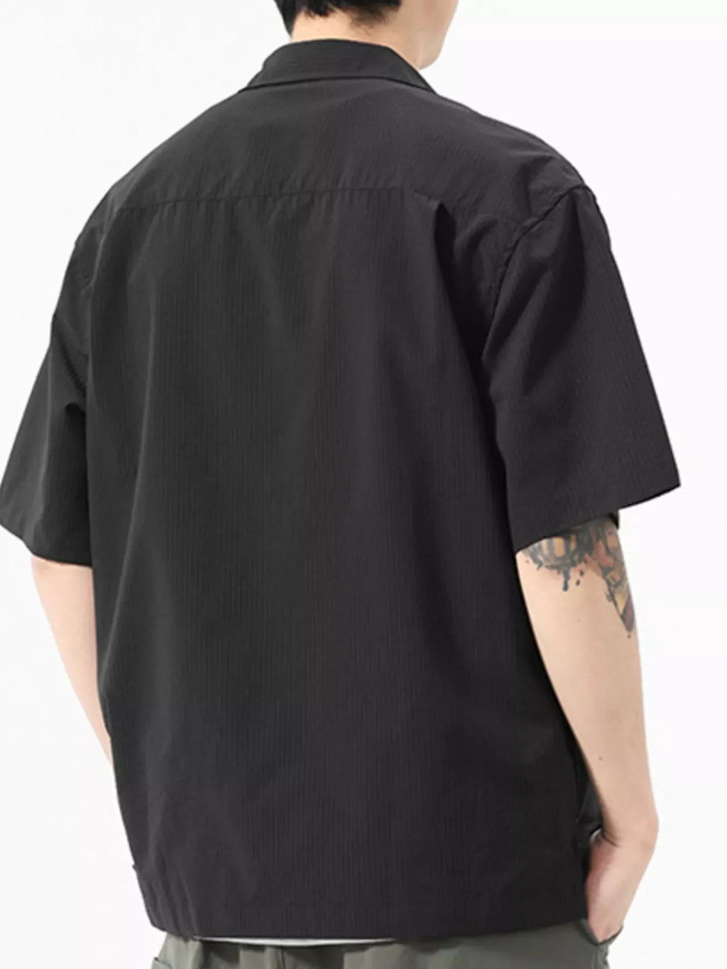 Men's Plus Size Casual Short Sleeve Shirt