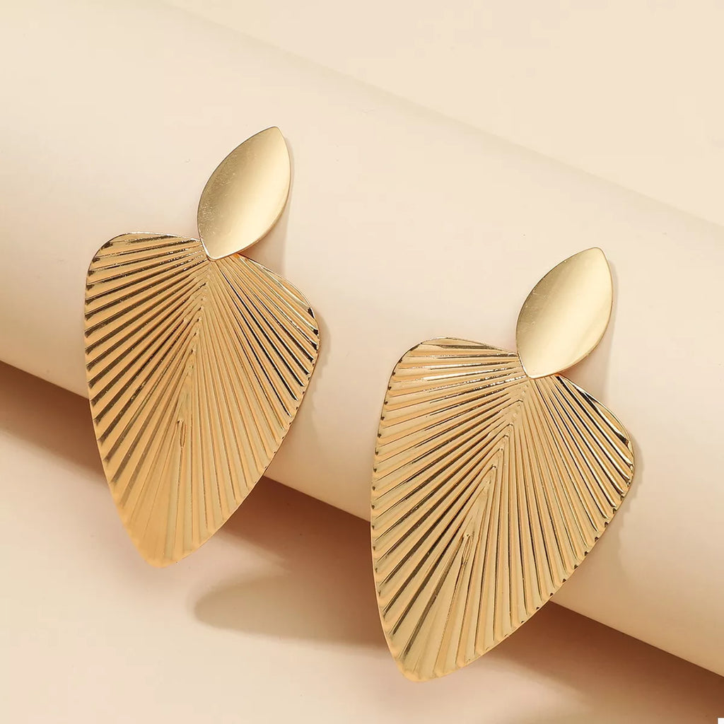 Leaf Shape Dangle Earrings