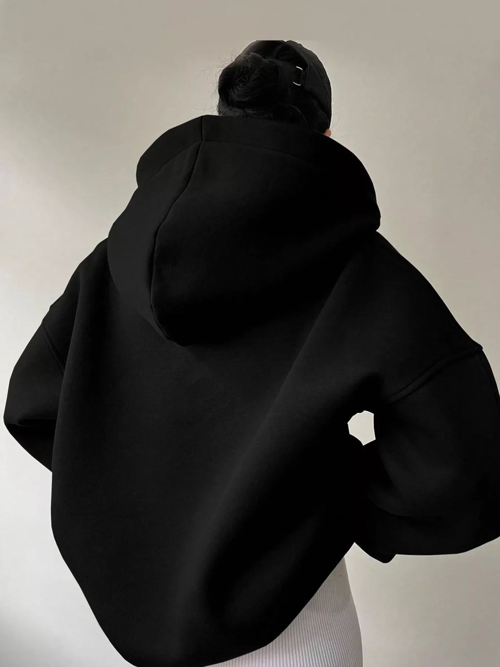 Dropped Shoulder Long Sleeve Sweatshirt