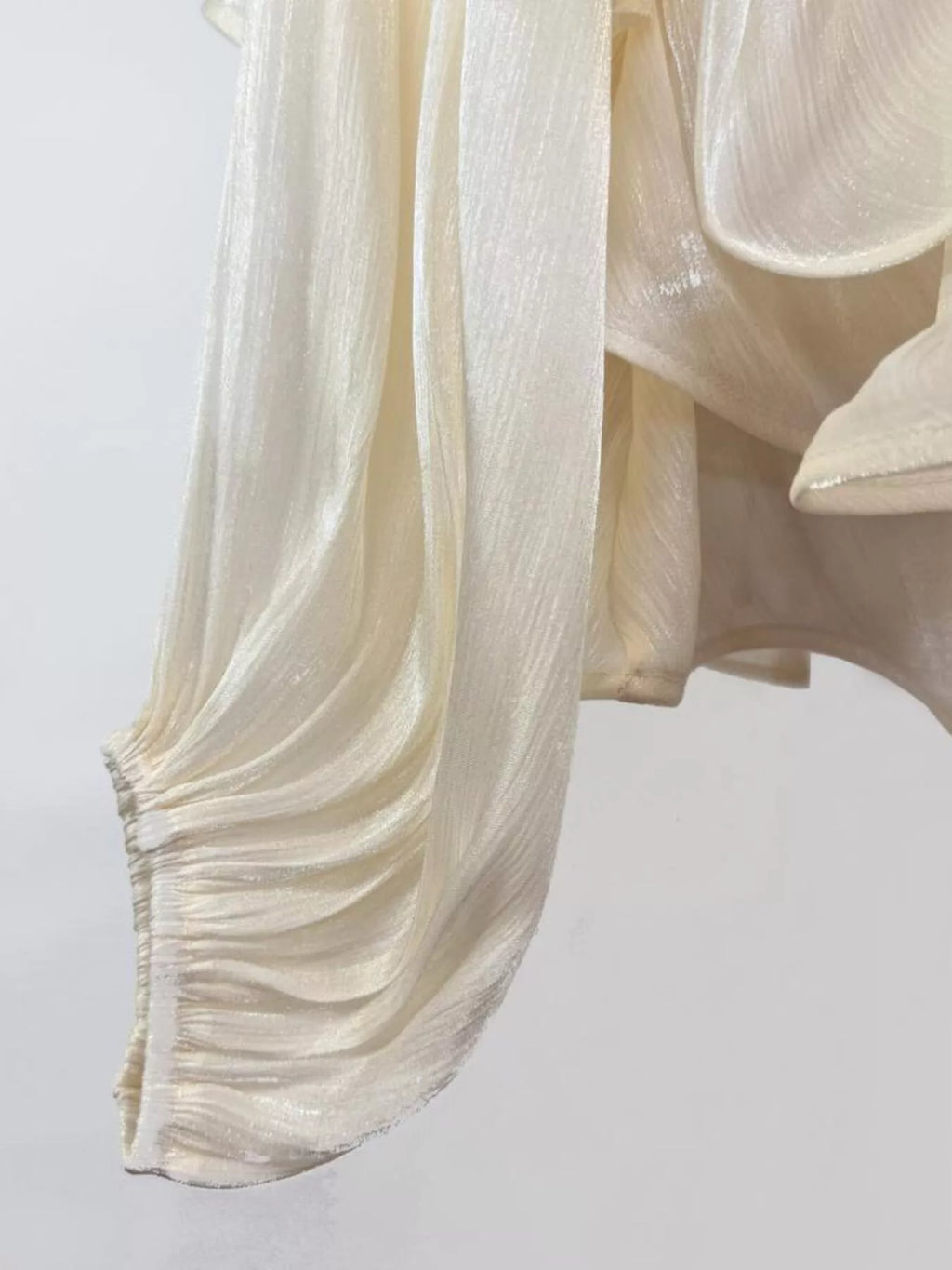 Ruffled Long Sleeve Mini Dress