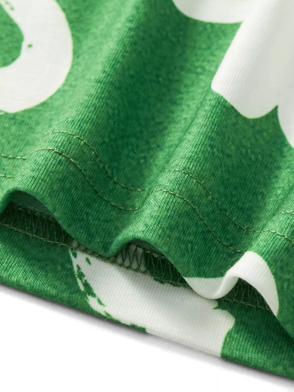 Children's Lucky Clover Print T-Shirt and Shorts Set