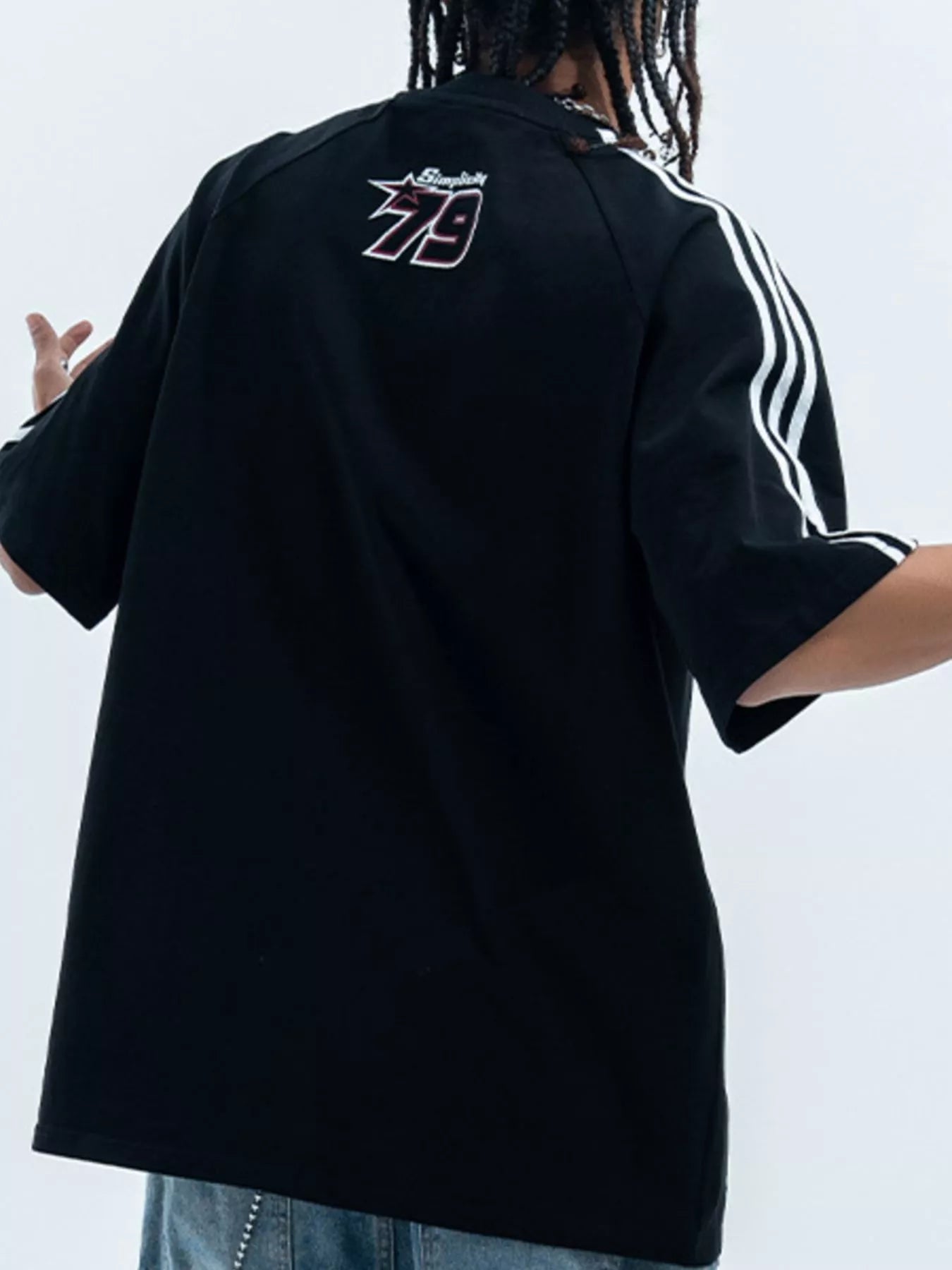 Men's Graphic Round Neck Oversized T-Shirt