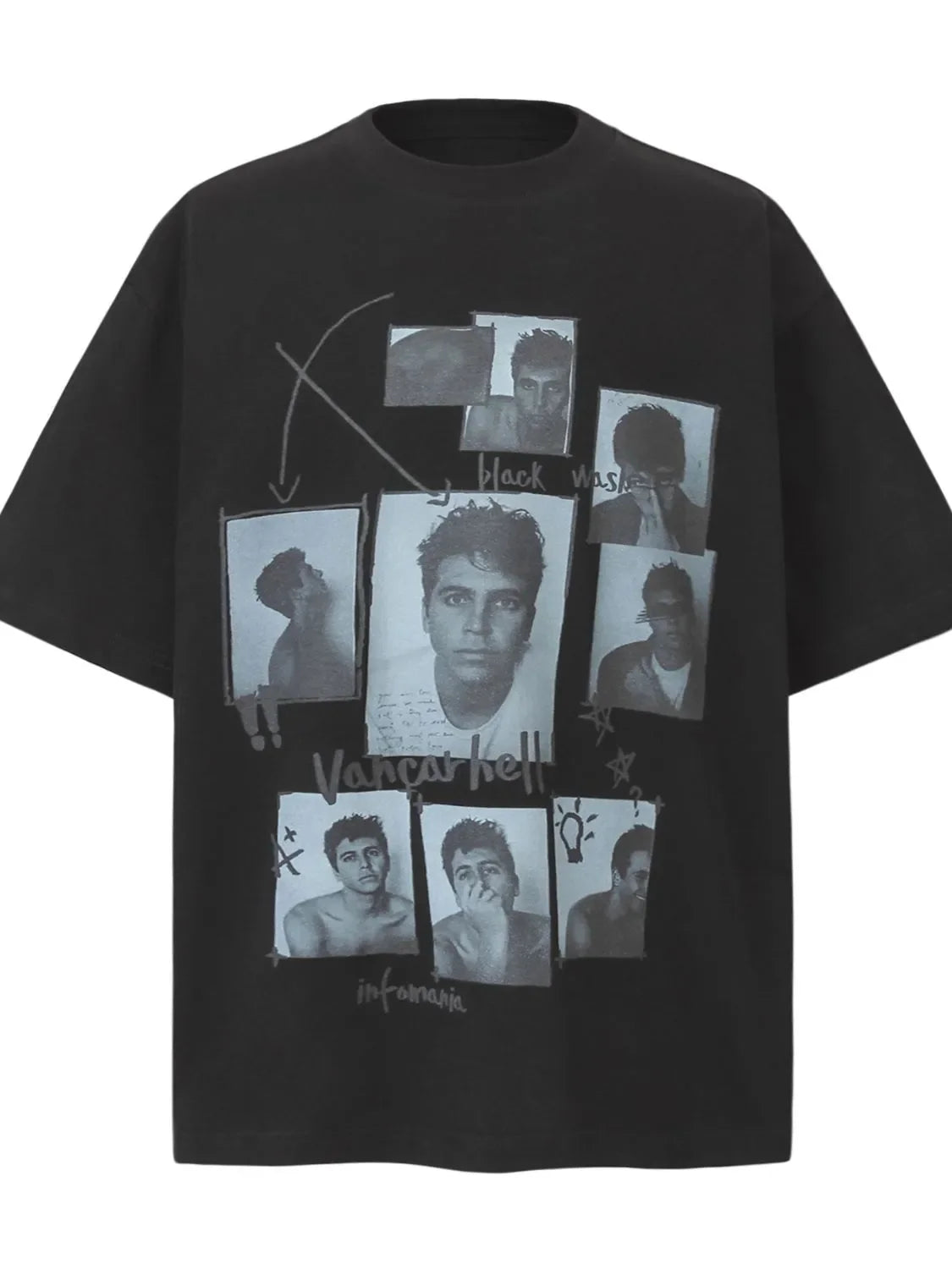 Men's Oversized Photo Short Sleeve T-Shirt