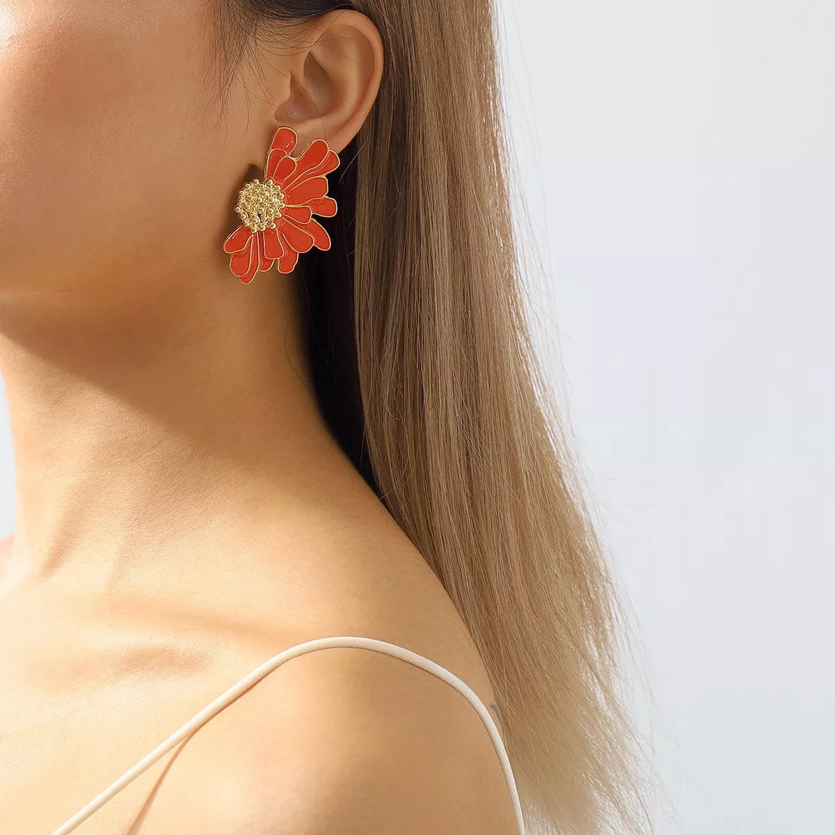Flower Stud Earrings