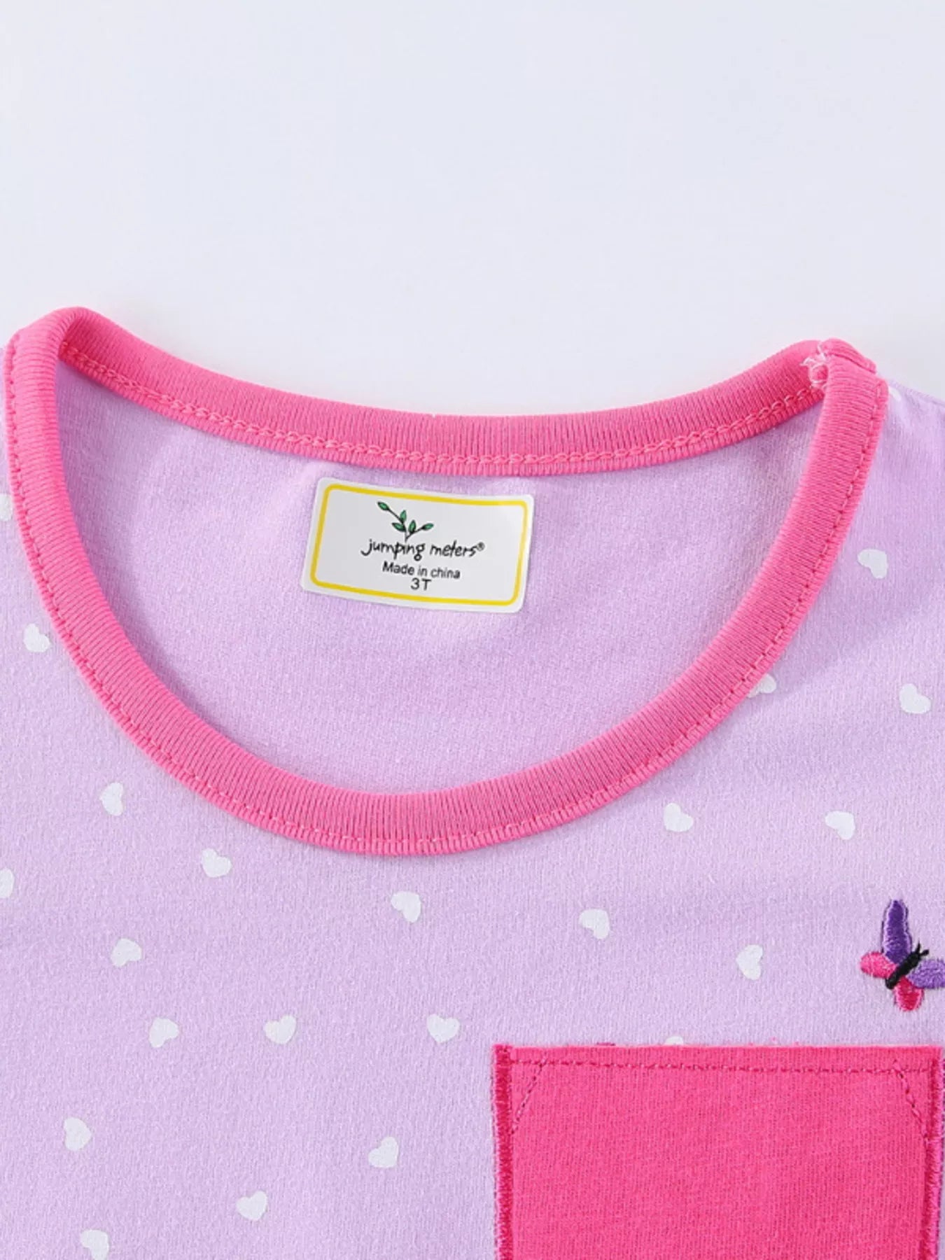 Children's Unicorn & Fairy Embroidered Ruffle Hem Dress