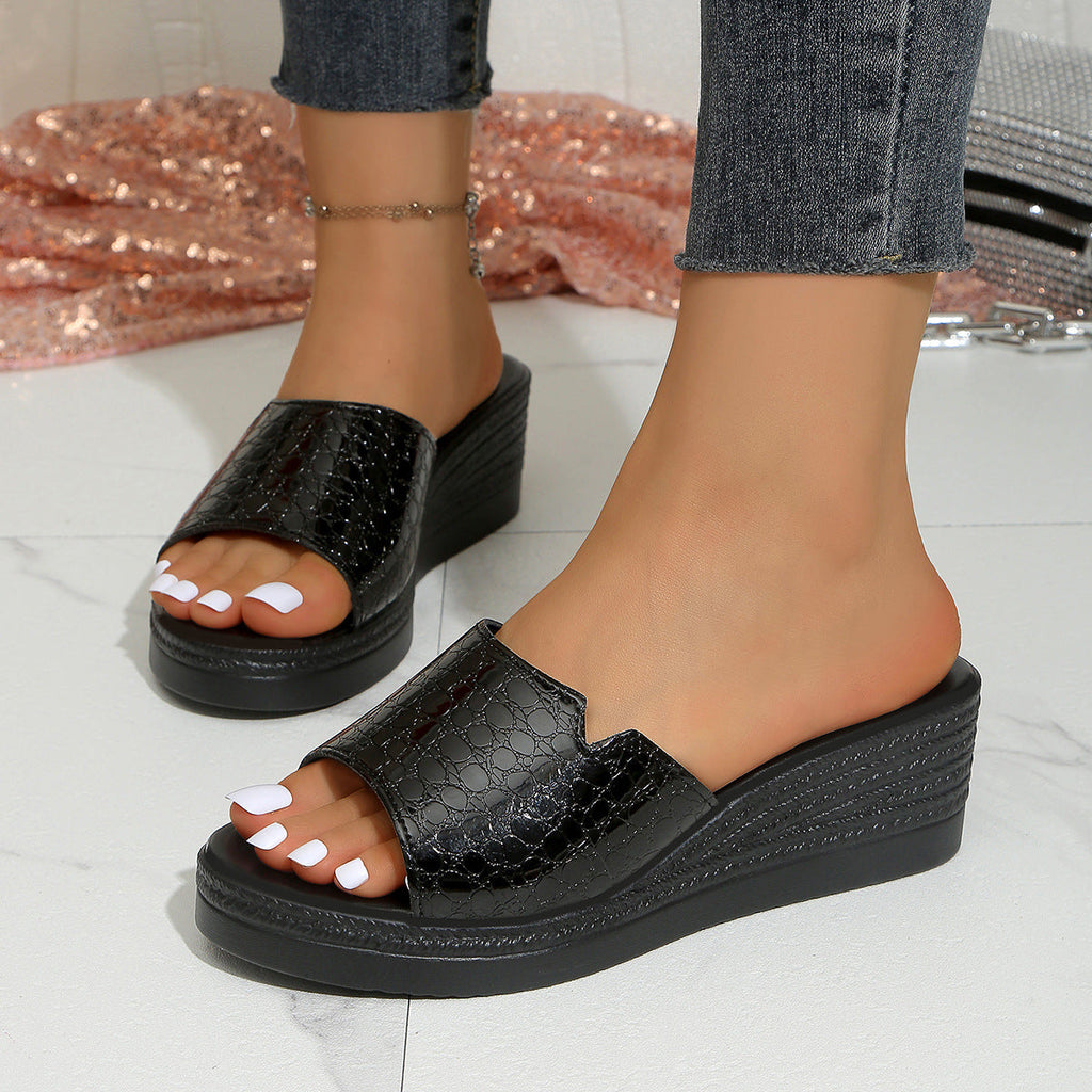 Open Toe Wedge Sandals