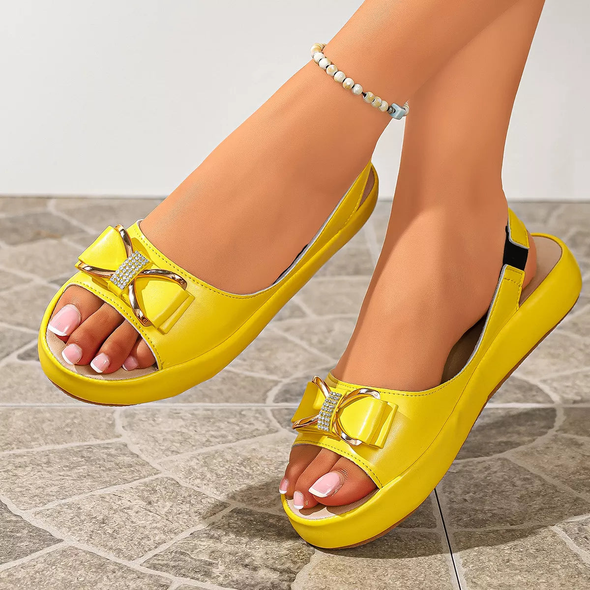 Open Toe Platform Sandals
