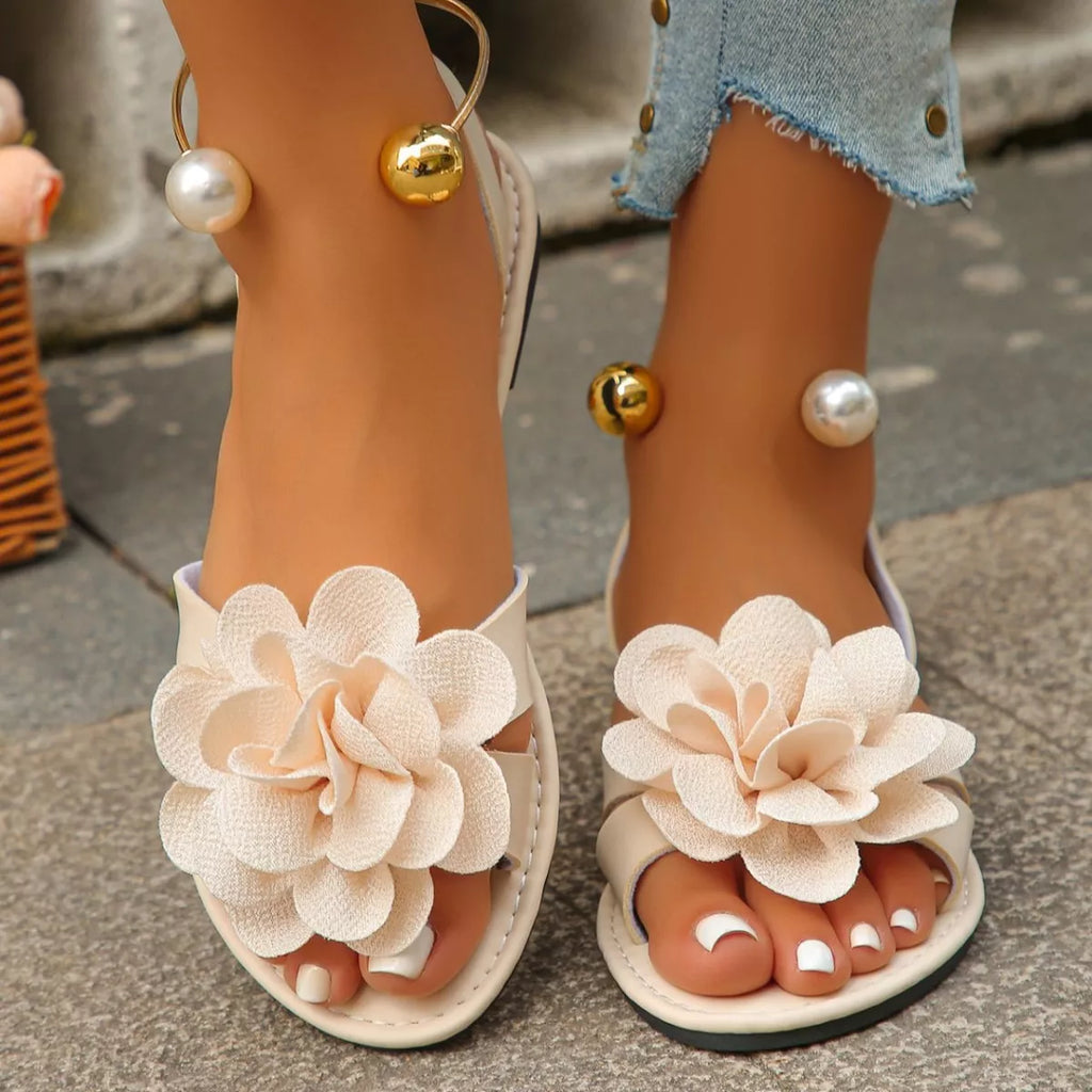 Flower Open Toe Sandals