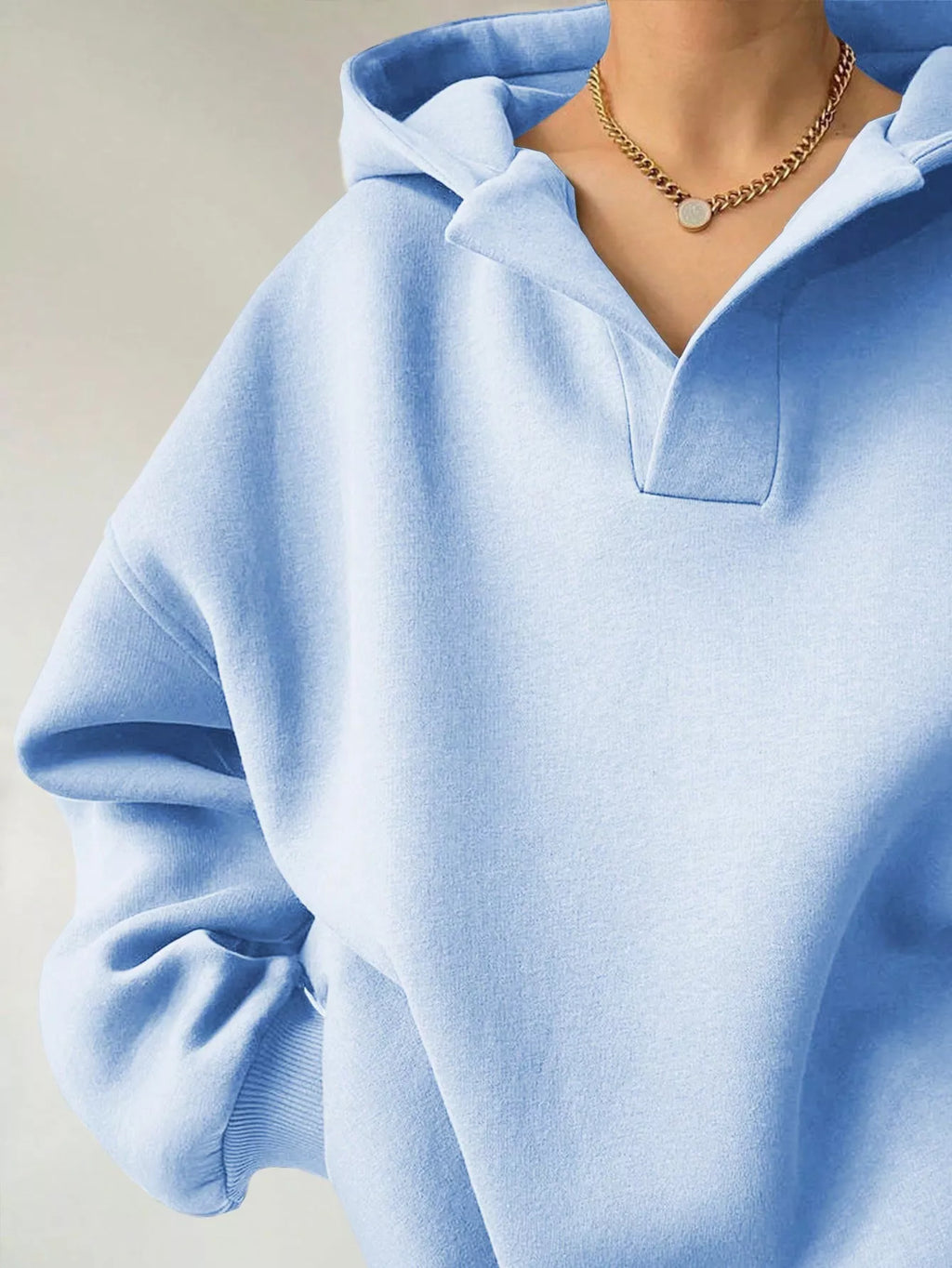 Dropped Shoulder Long Sleeve Sweatshirt