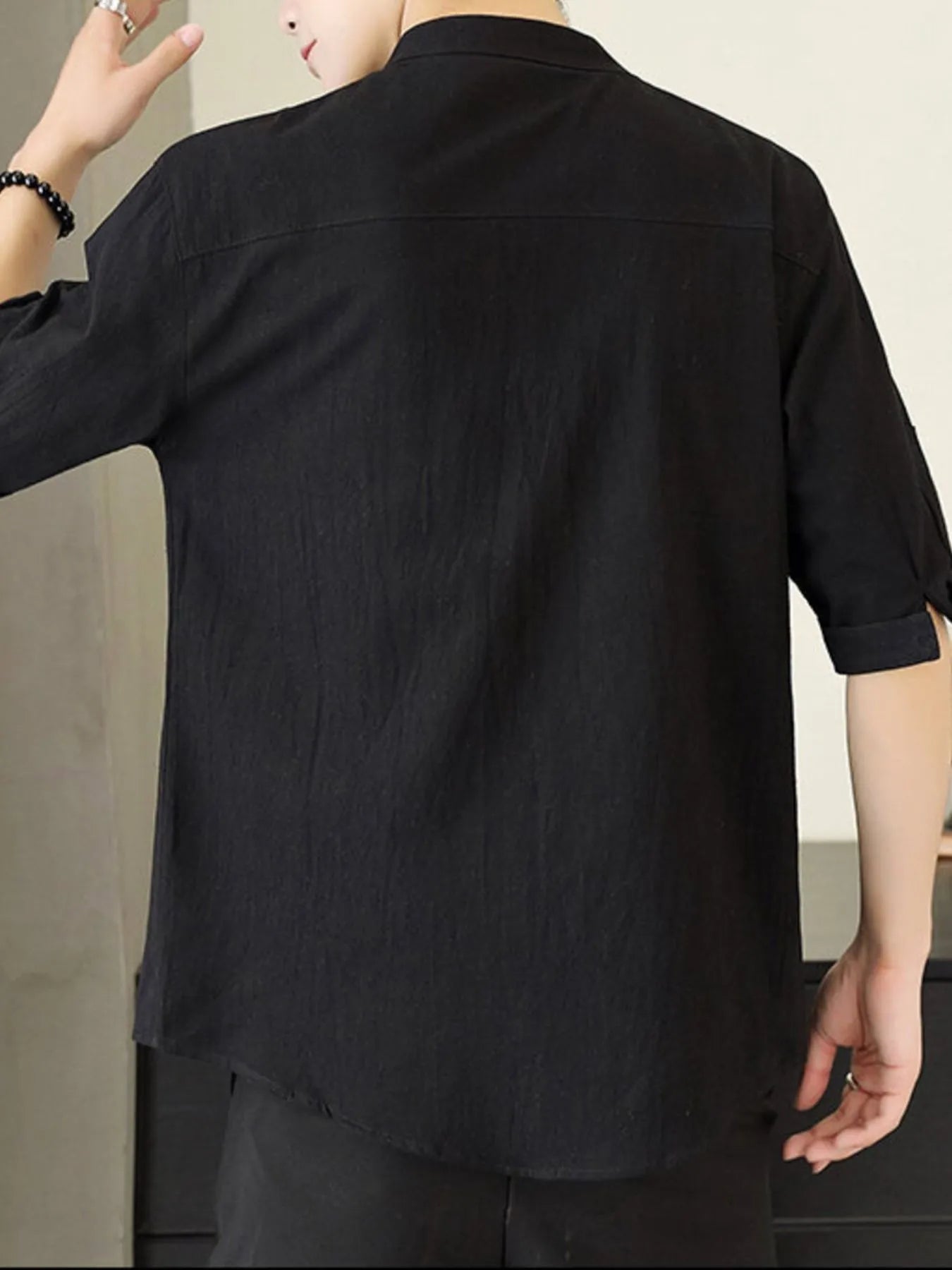 Men's Plus Size Button Up Short Sleeve Shirt