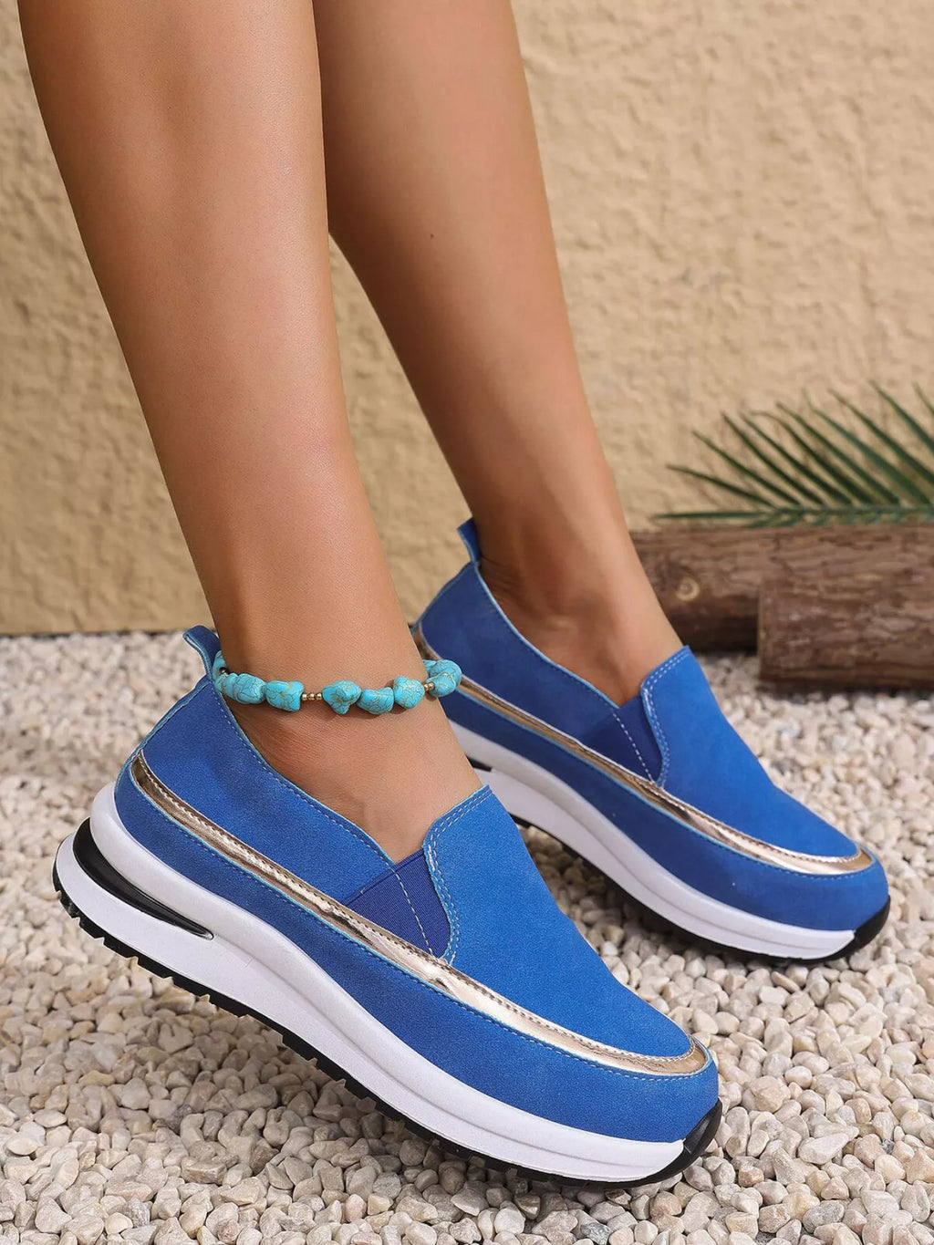 Round Toe Platform Loafers