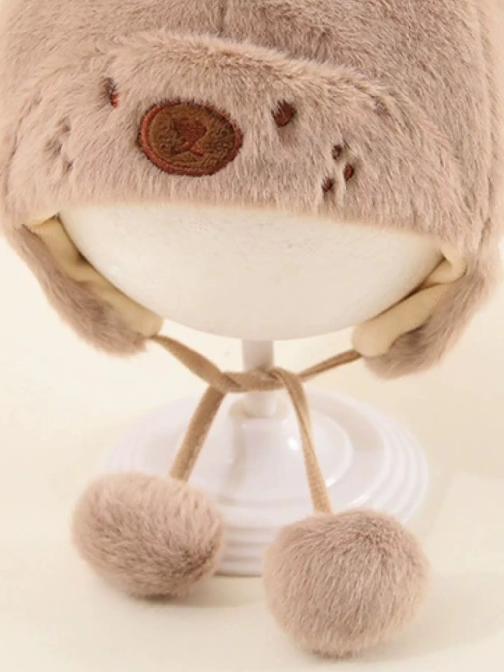 Children's Cute Bear Ear Plush Hat