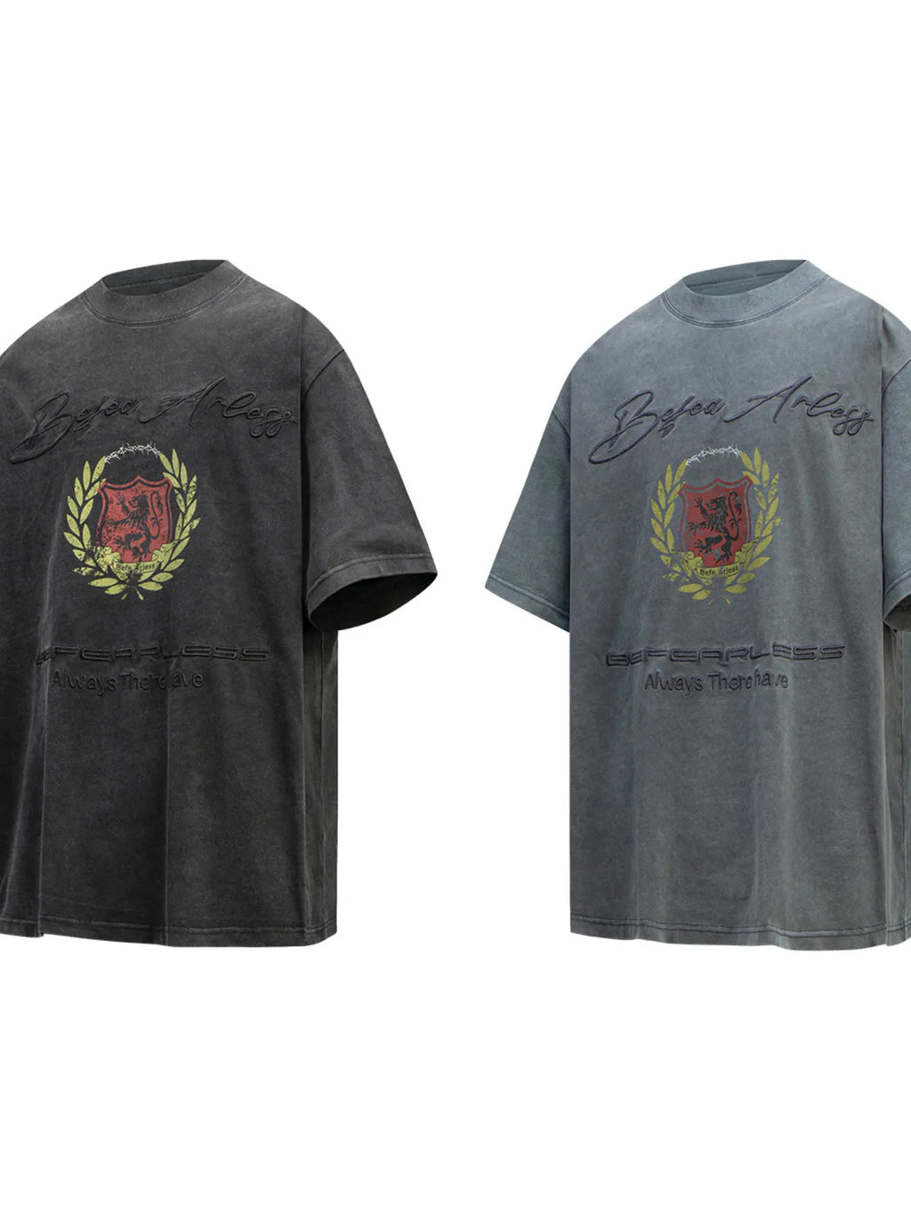 Men's Graphic Round Neck Short Sleeve T-Shirt