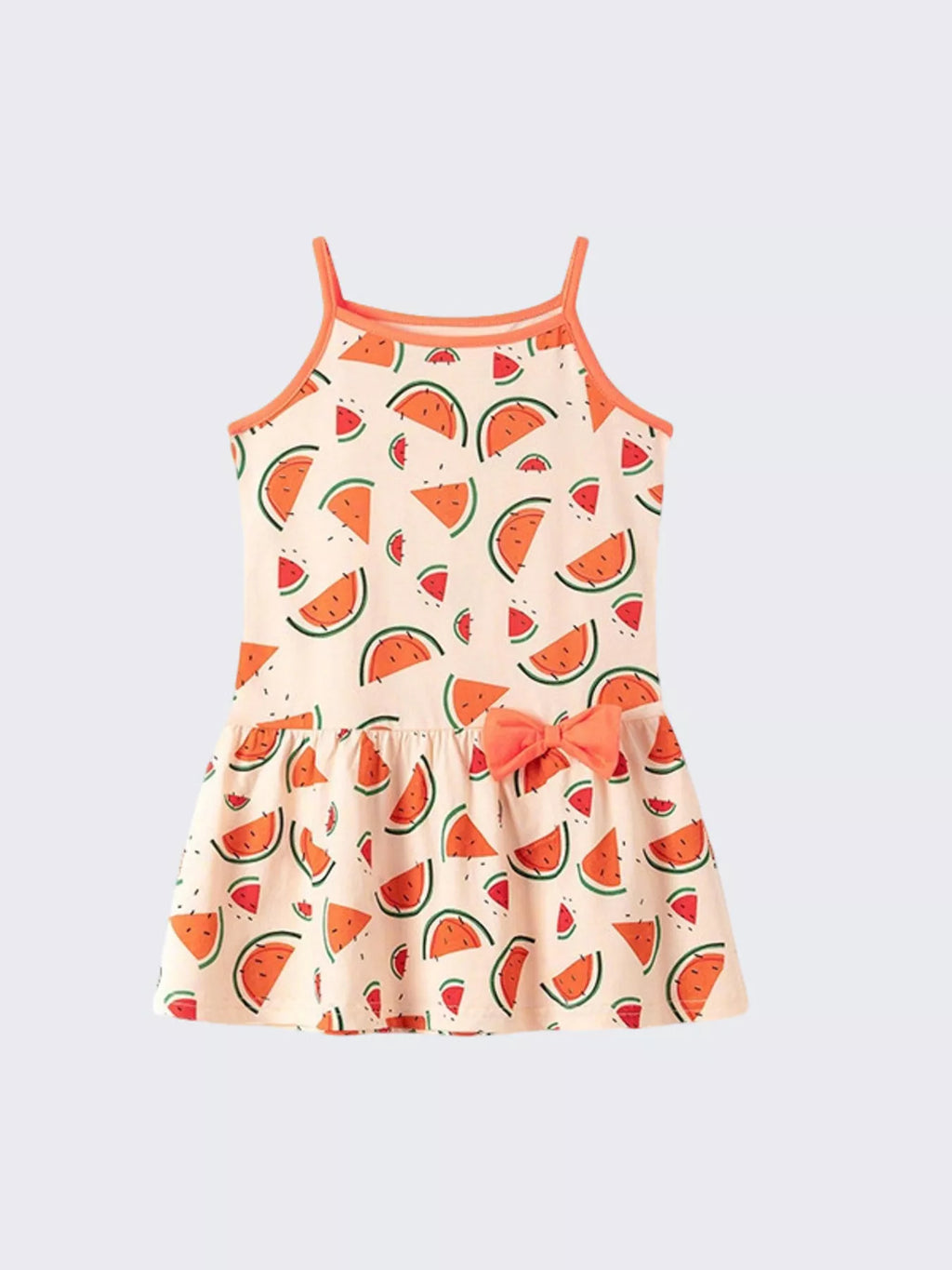 Children's Watermelon Print Sleeveless Sundress