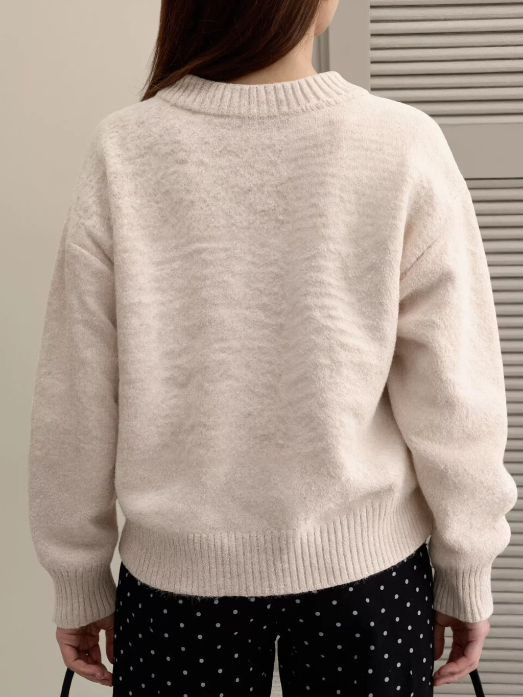 Lace Bowknot Knit Cardigan