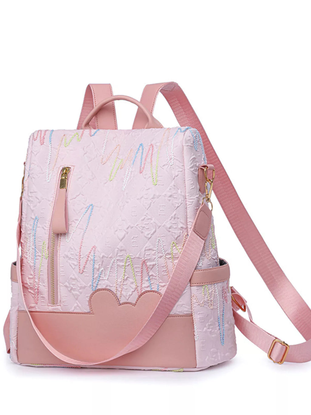 Adjustable Strap Backpack Bag