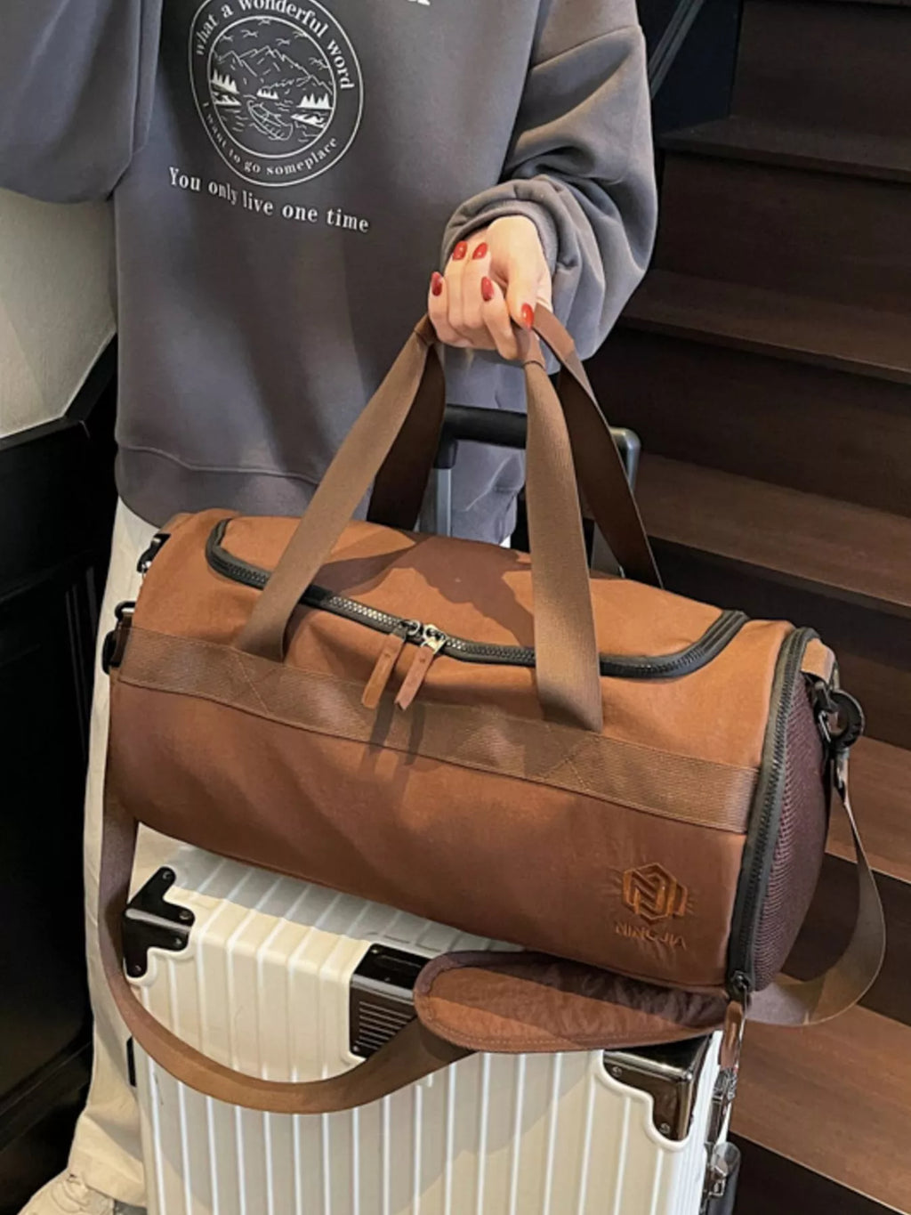 Oxford Cloth Duffel Bag