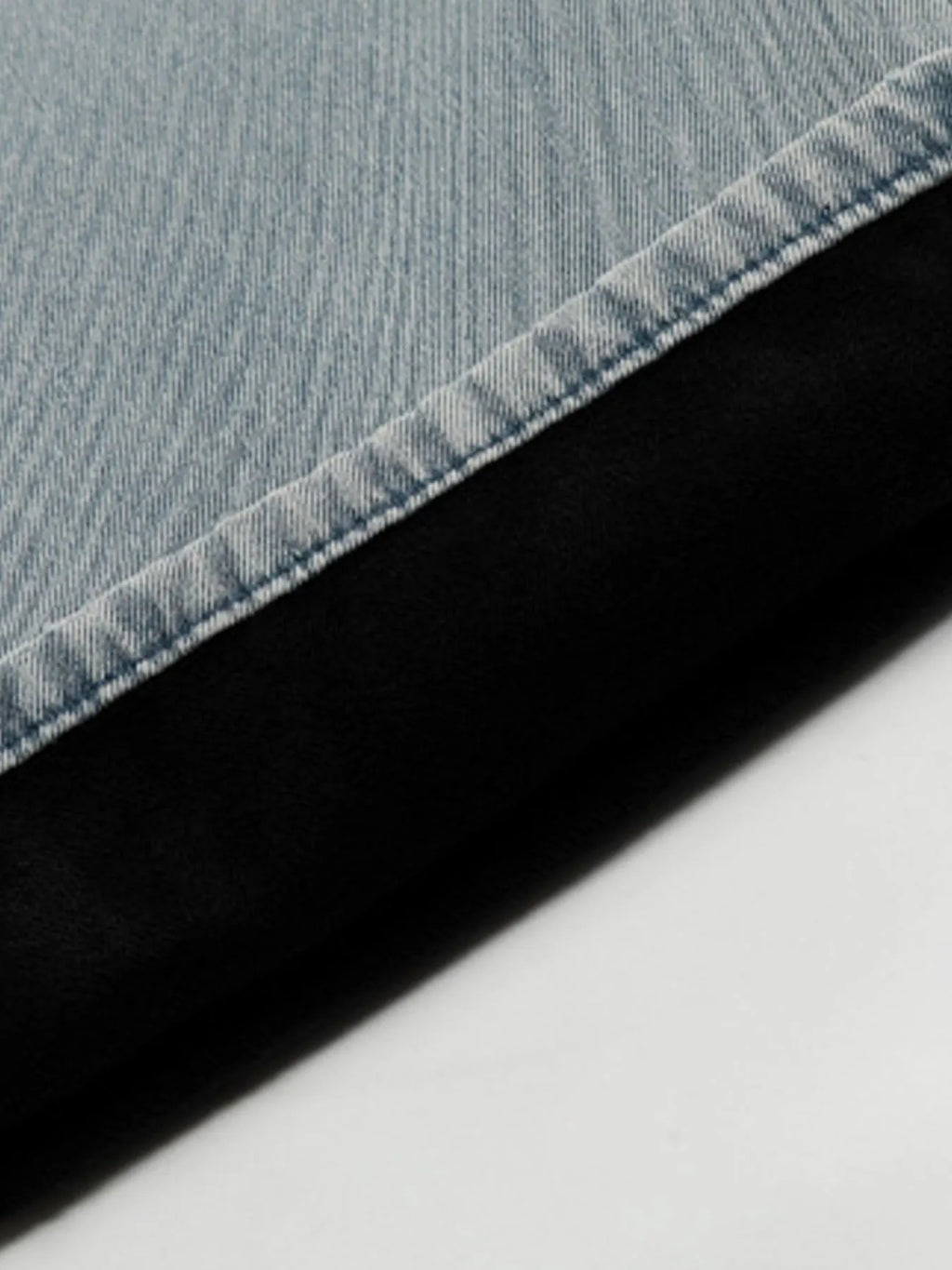 Men's Washed Wide Leg Relaxed Fit Denim Jeans