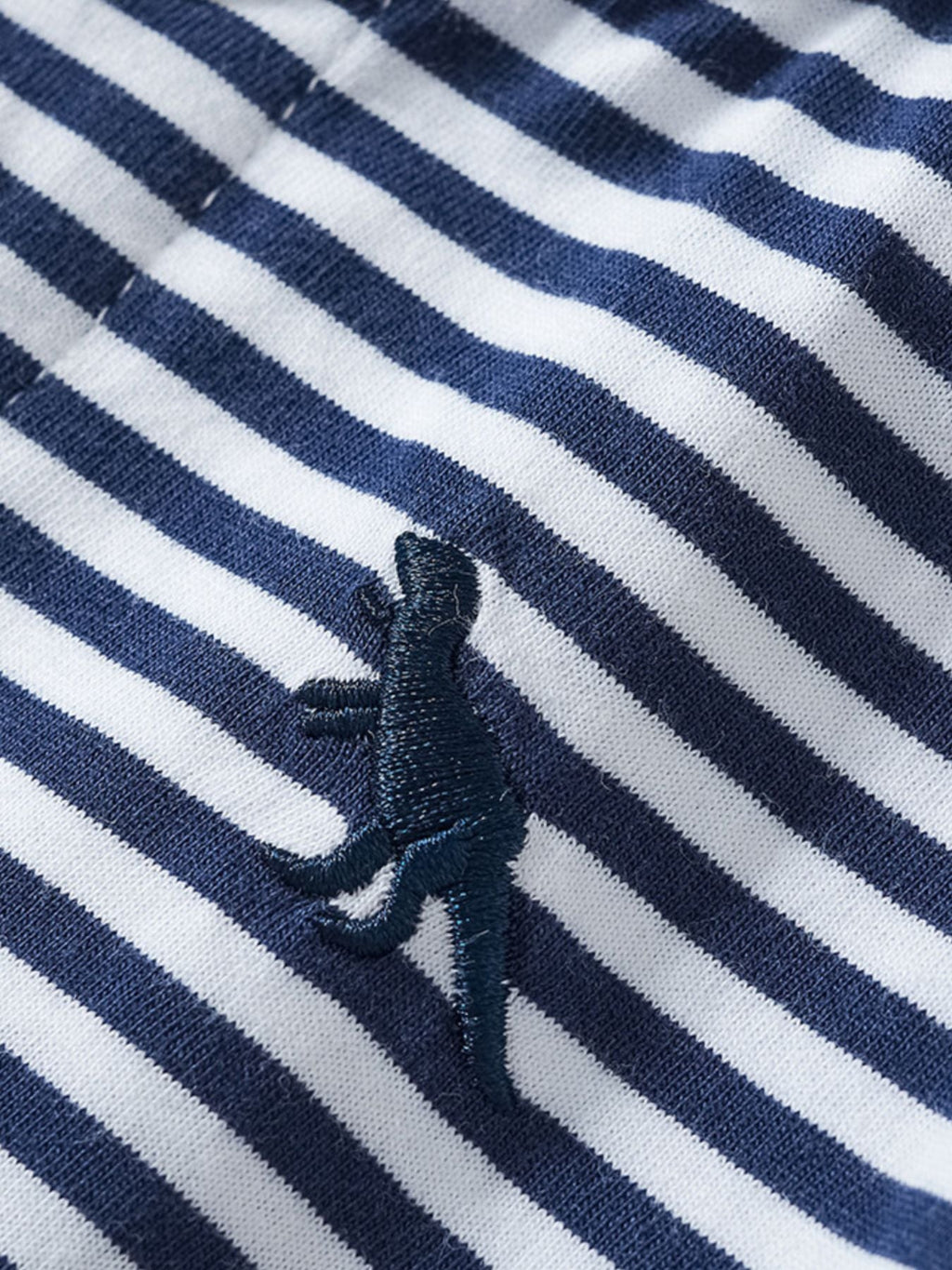 Children's Striped Polo Shirt & Printed Shorts Set