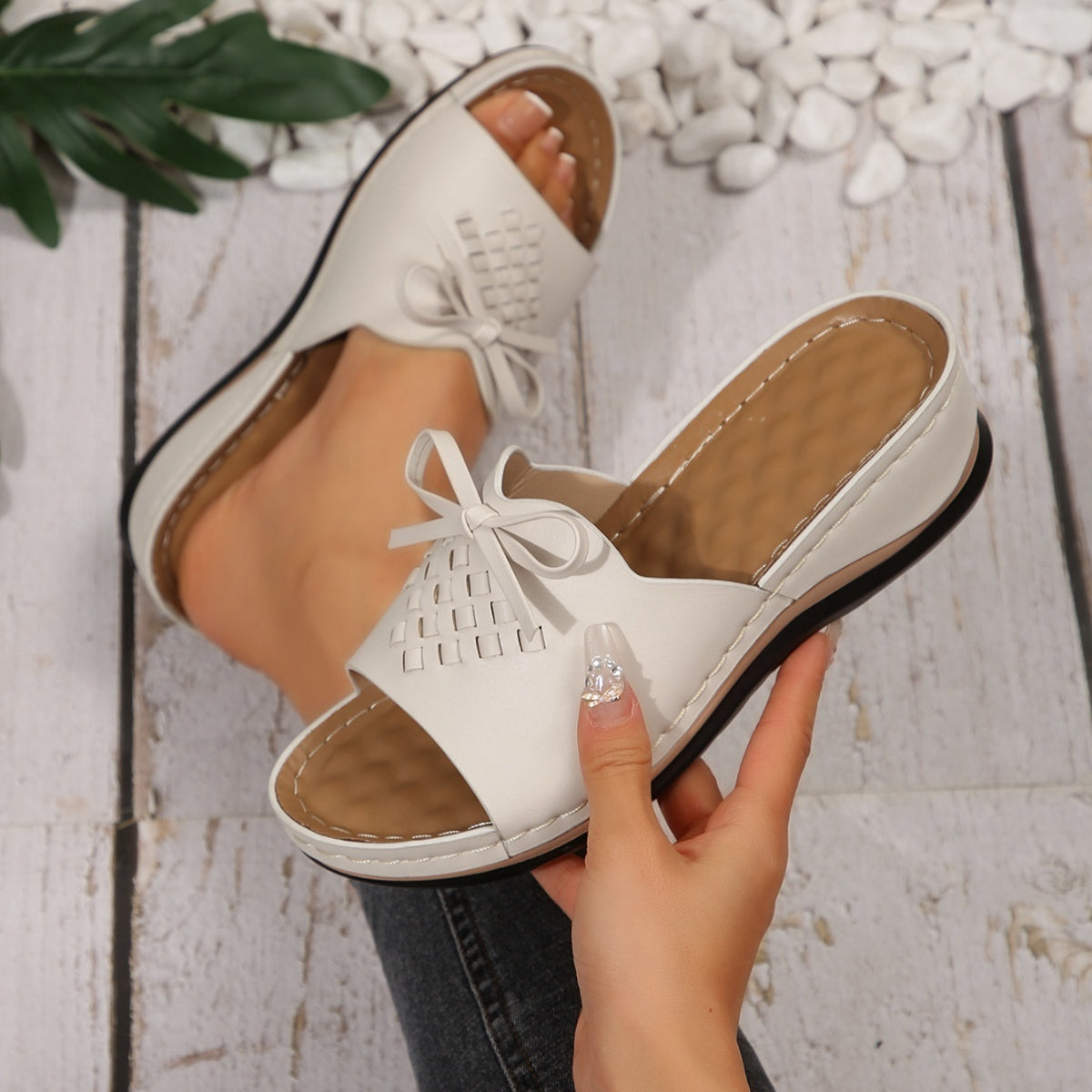 Open Toe Wedge Sandals
