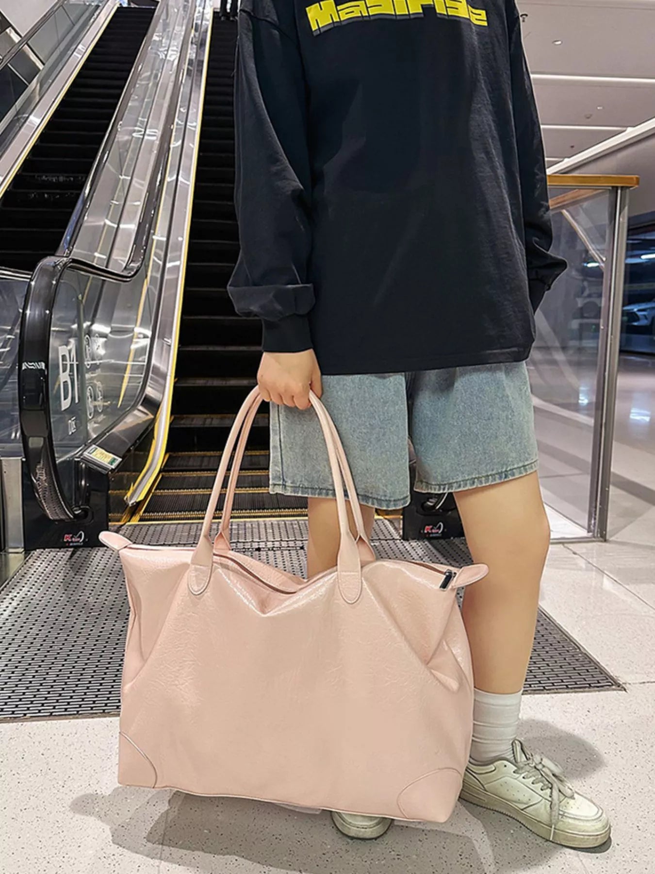 PU Leather Travel Bag