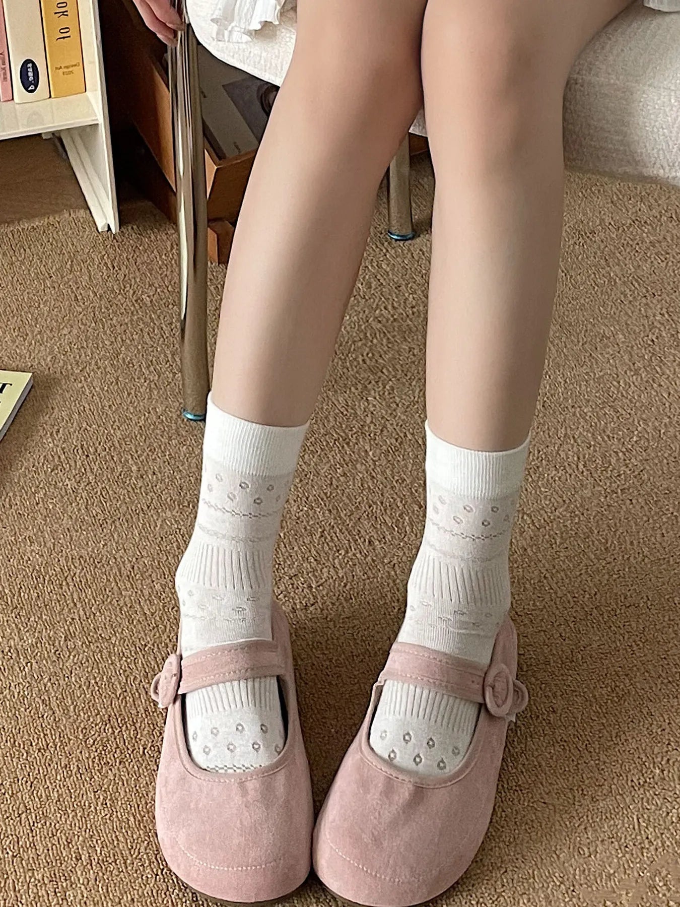 Round Toe Flat Slip-Ons