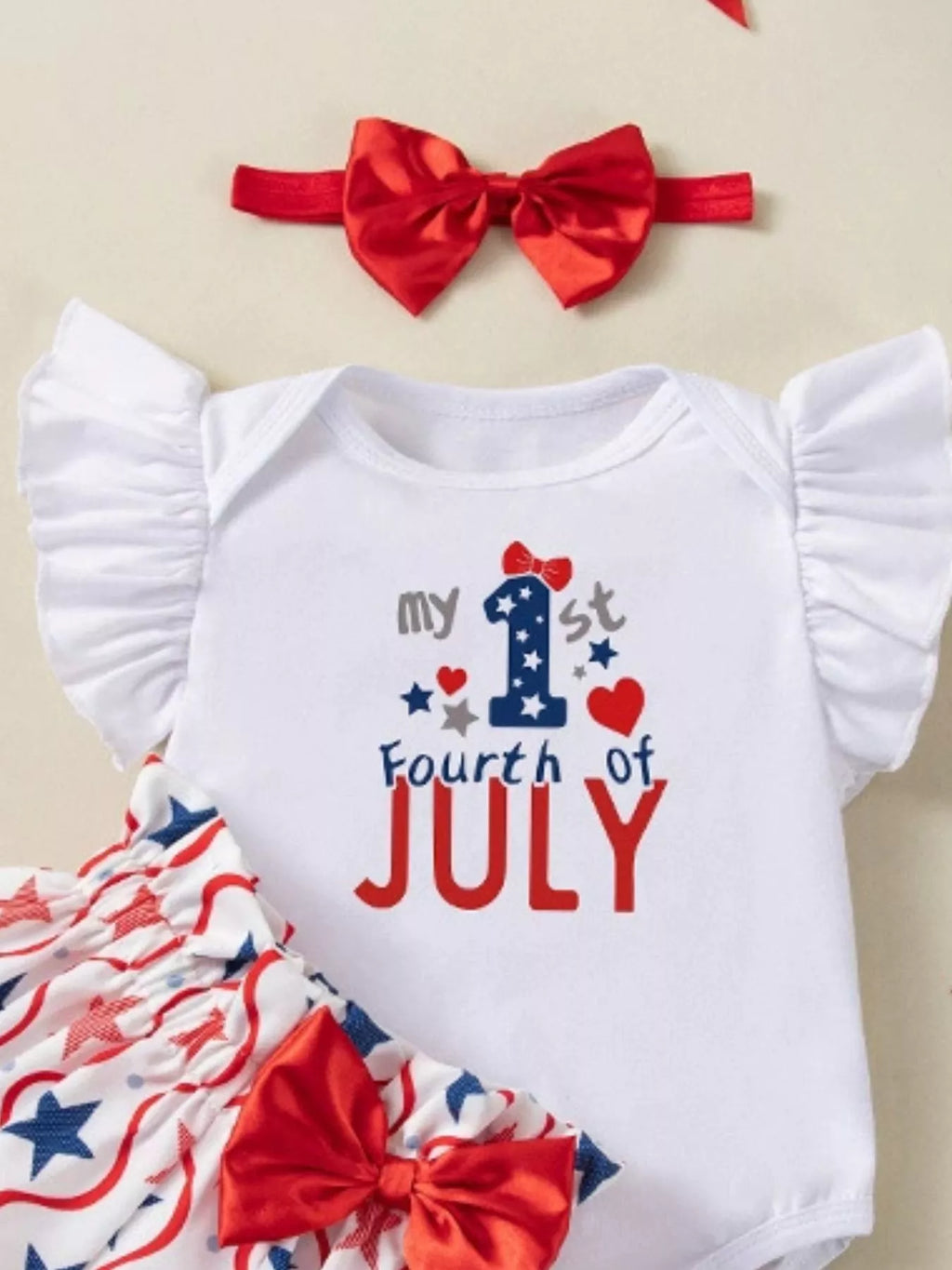 Children's Independence Day Outfit Set