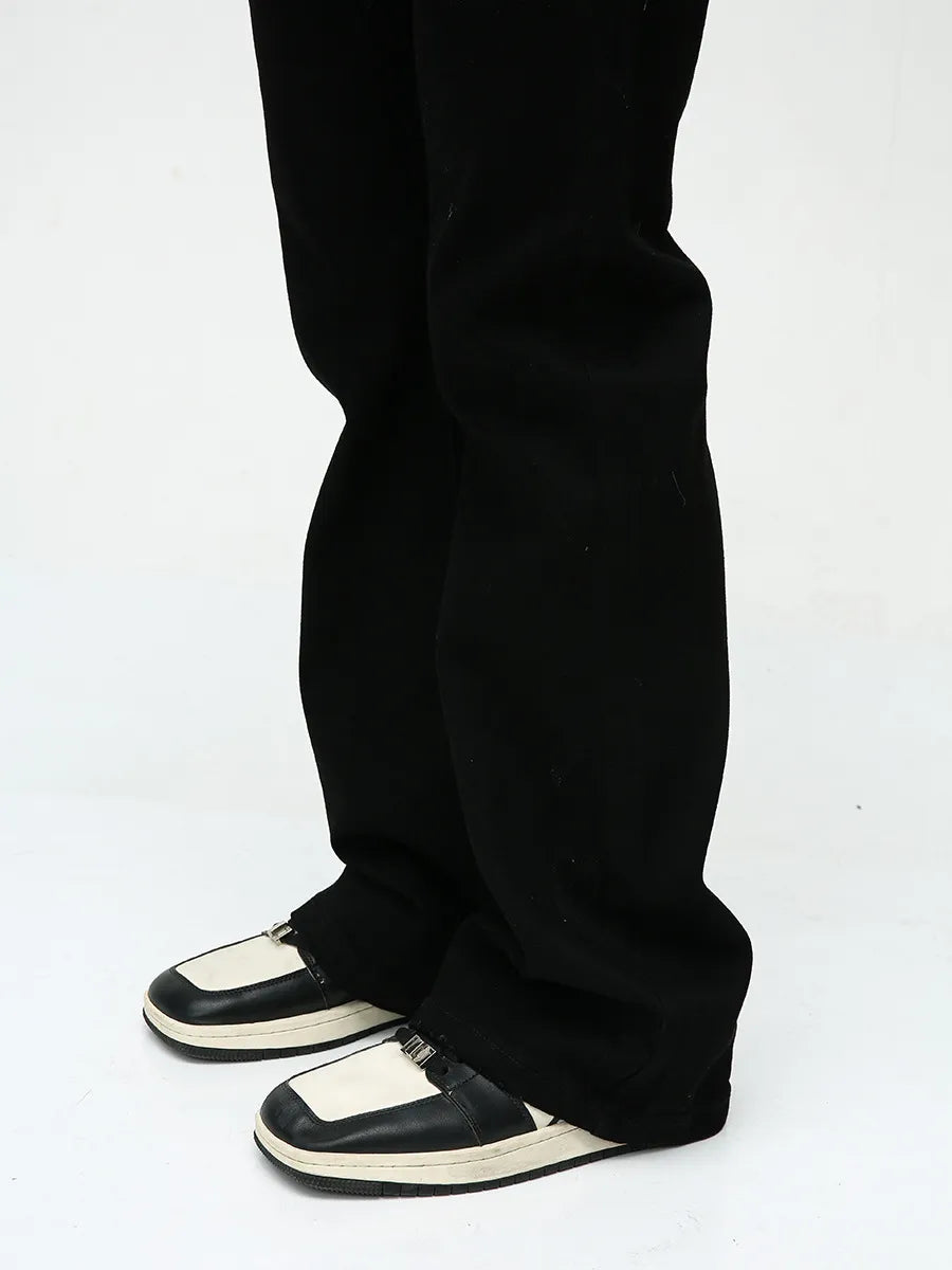 Mid Rise Jeans with Pockets