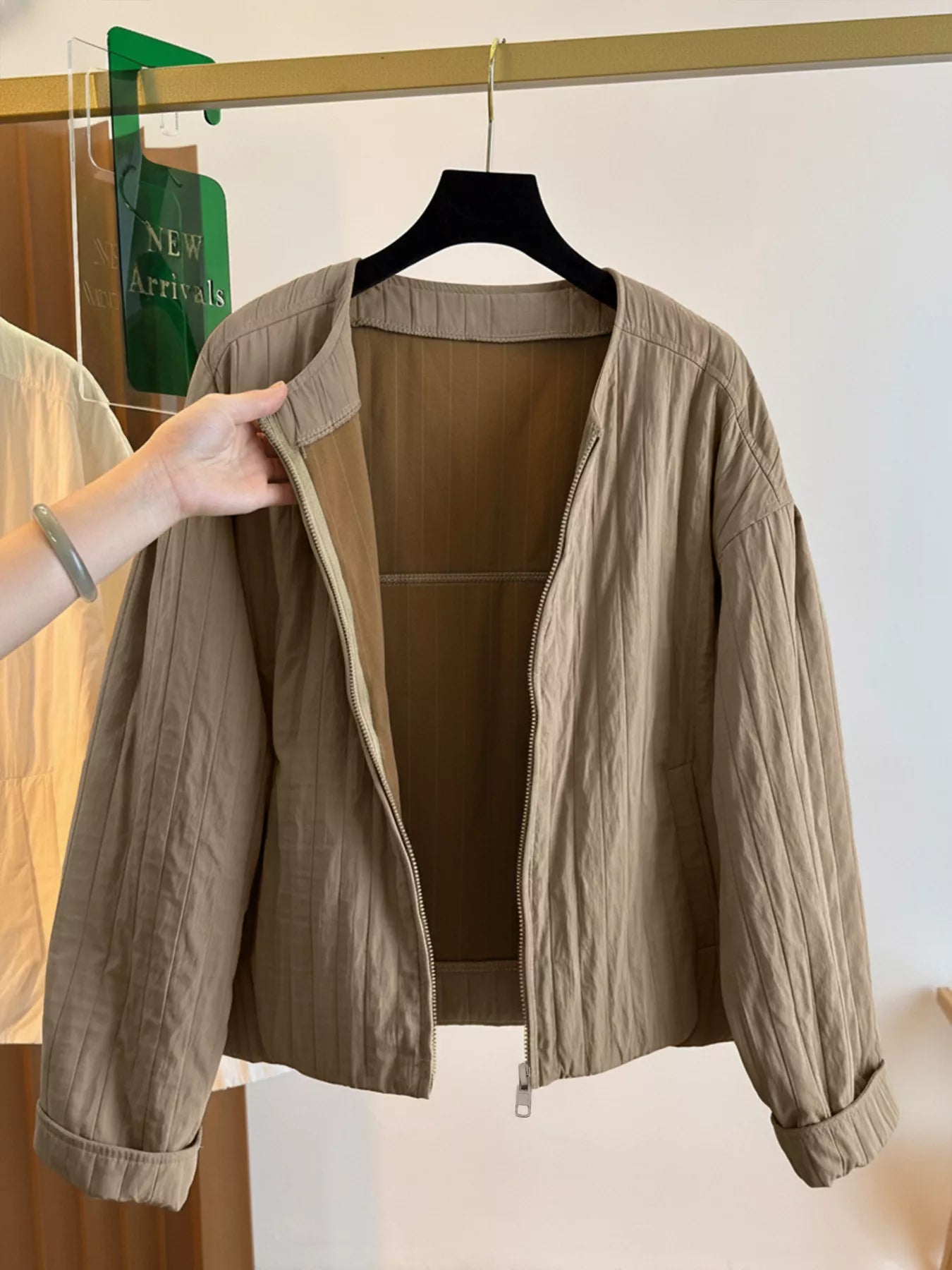 Zip Up Lightweight Jacket