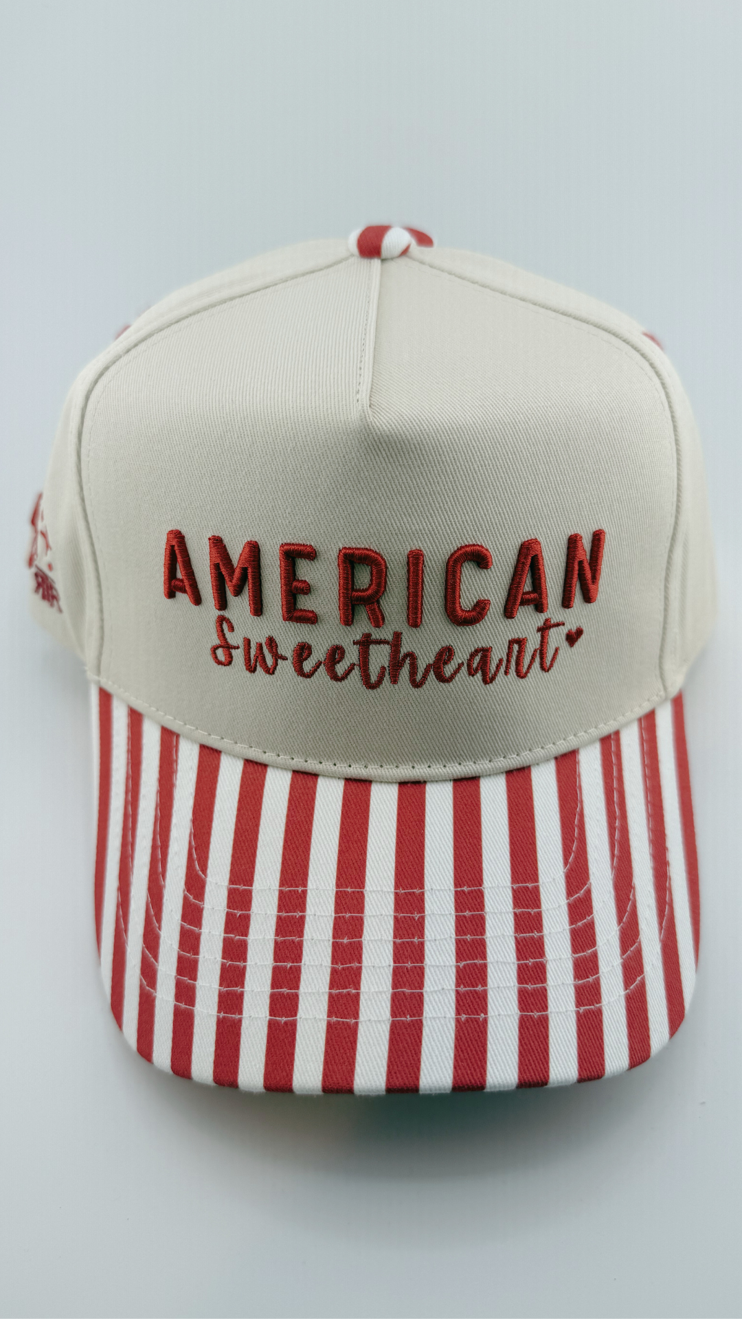 TRR - Cotton Structured Hat  -  SNAP BACK - AMERICAN SWEETHEART