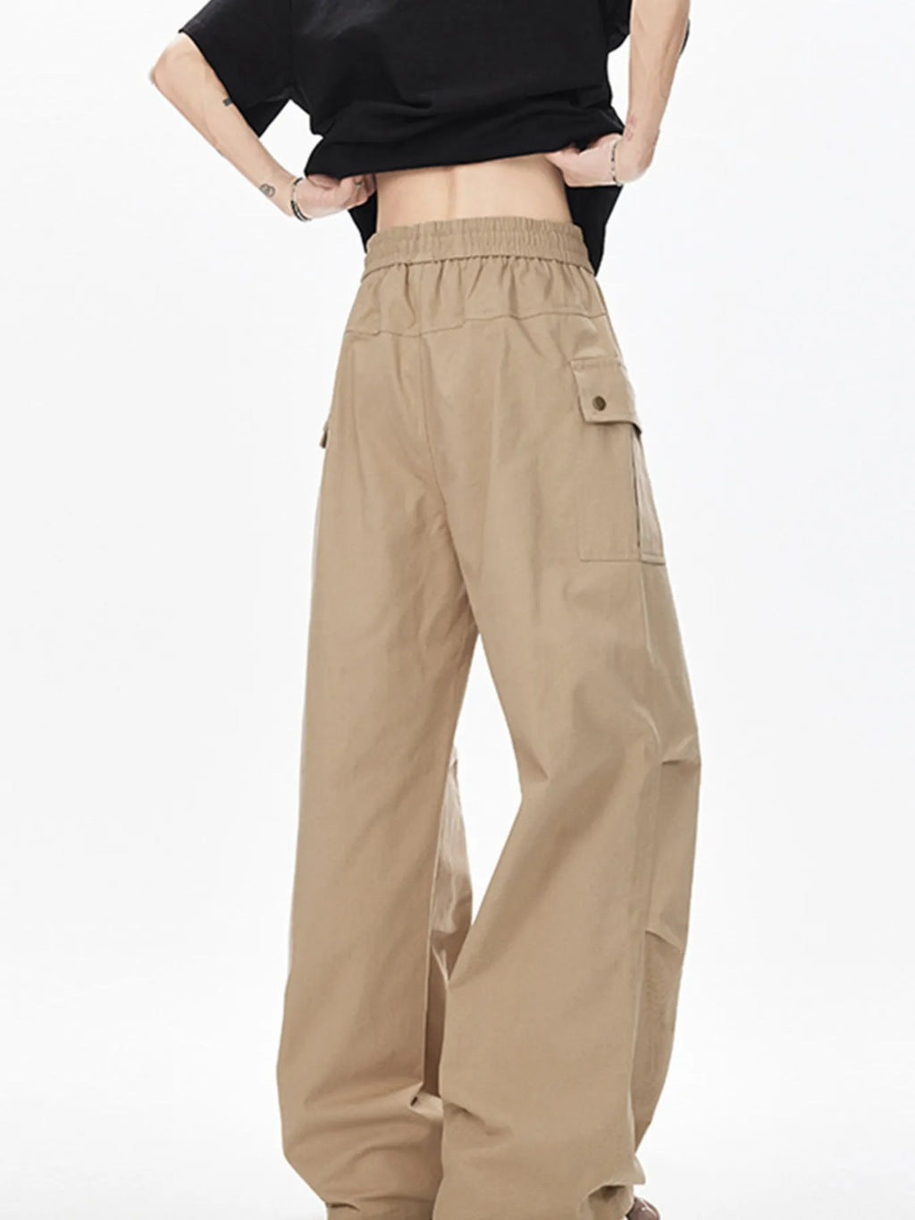 Men's Drawstring Cargo Pants