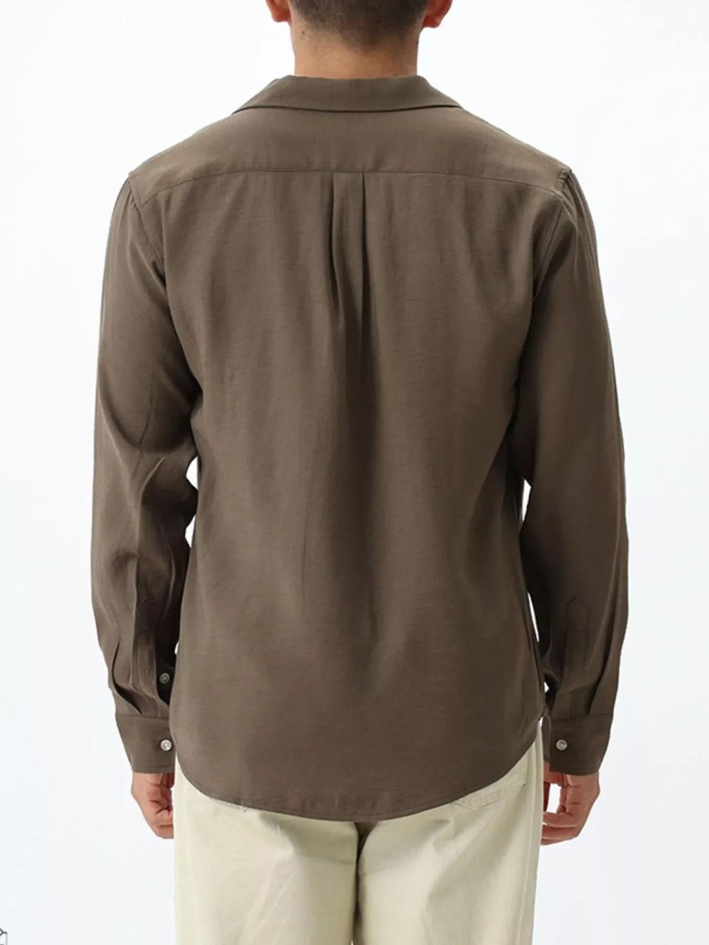 Men's Plus Size Button Up Long Sleeve Shirt