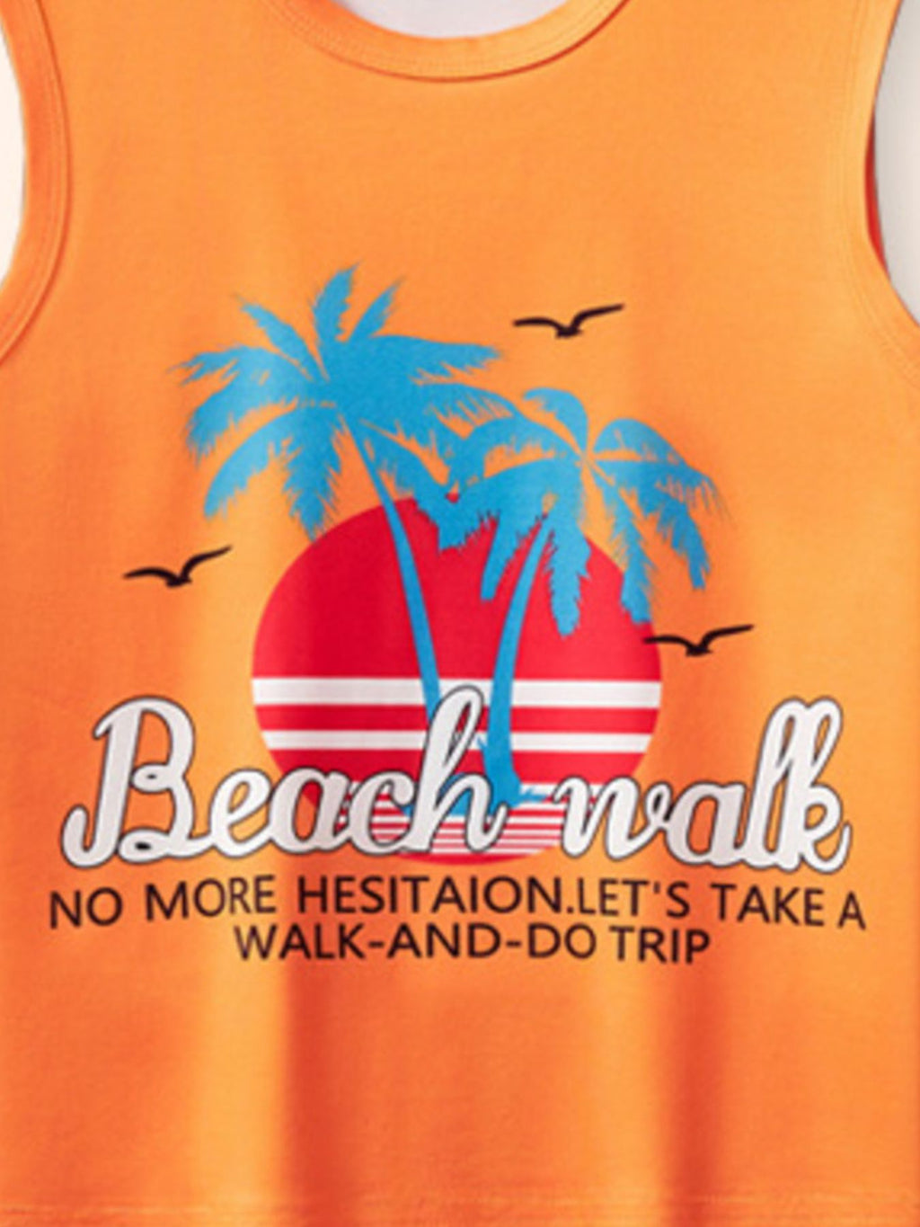 Children's Graphic Tank and Shorts Set