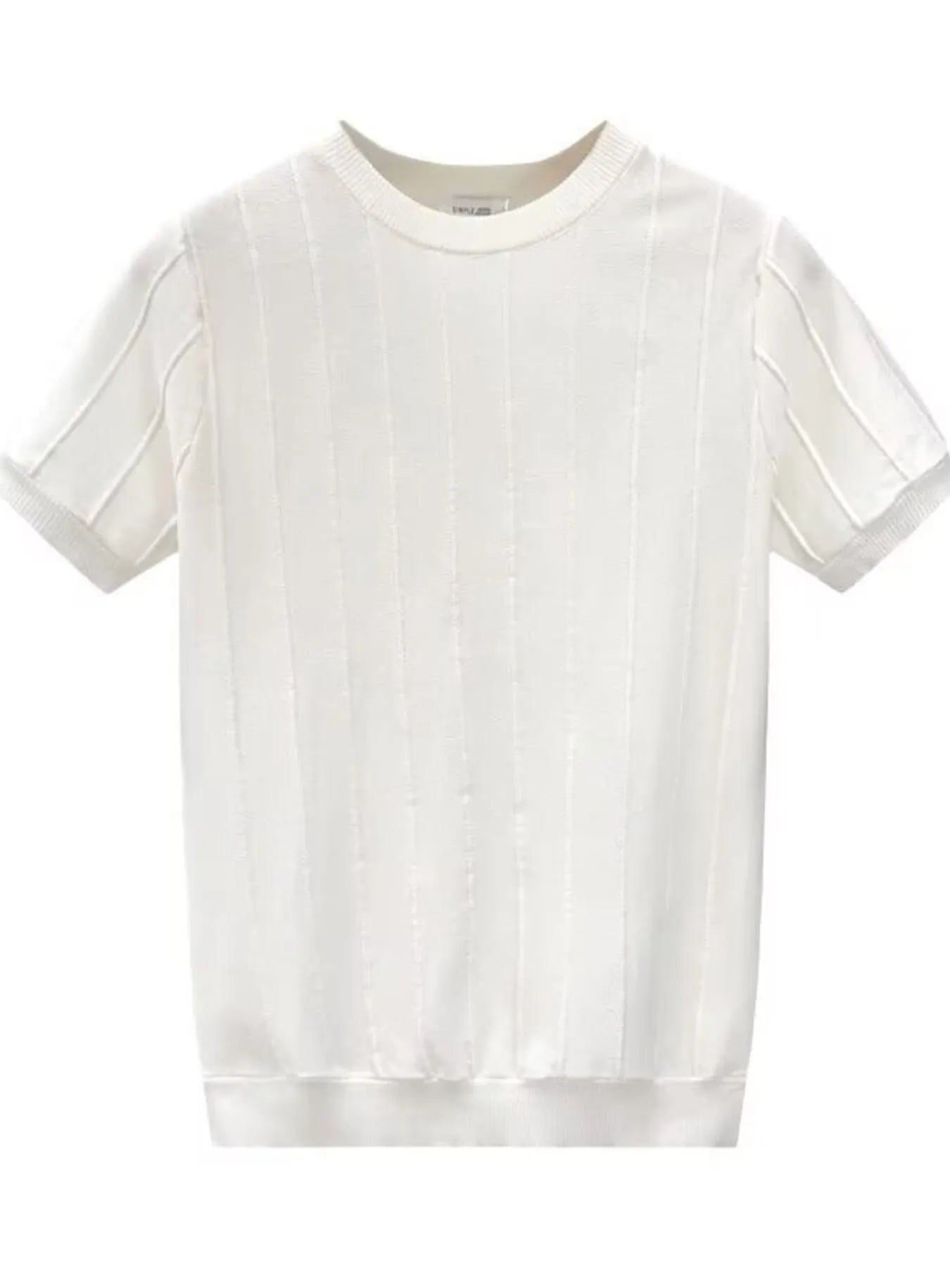 Men's Full Size Round Neck Short Sleeve T-Shirt Plus Size
