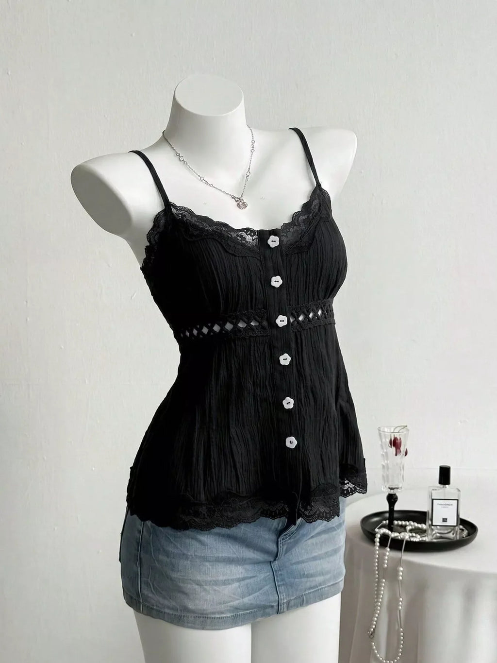 Lace Trim Cami