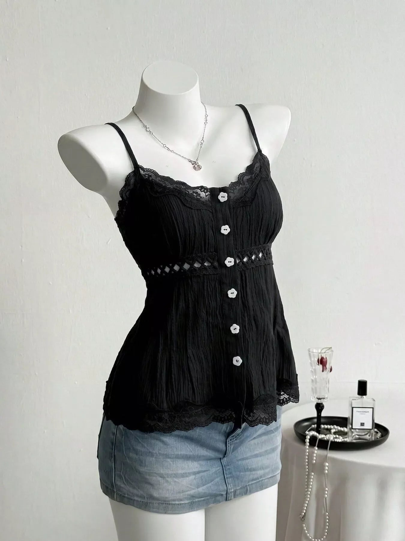 Lace Trim Cami