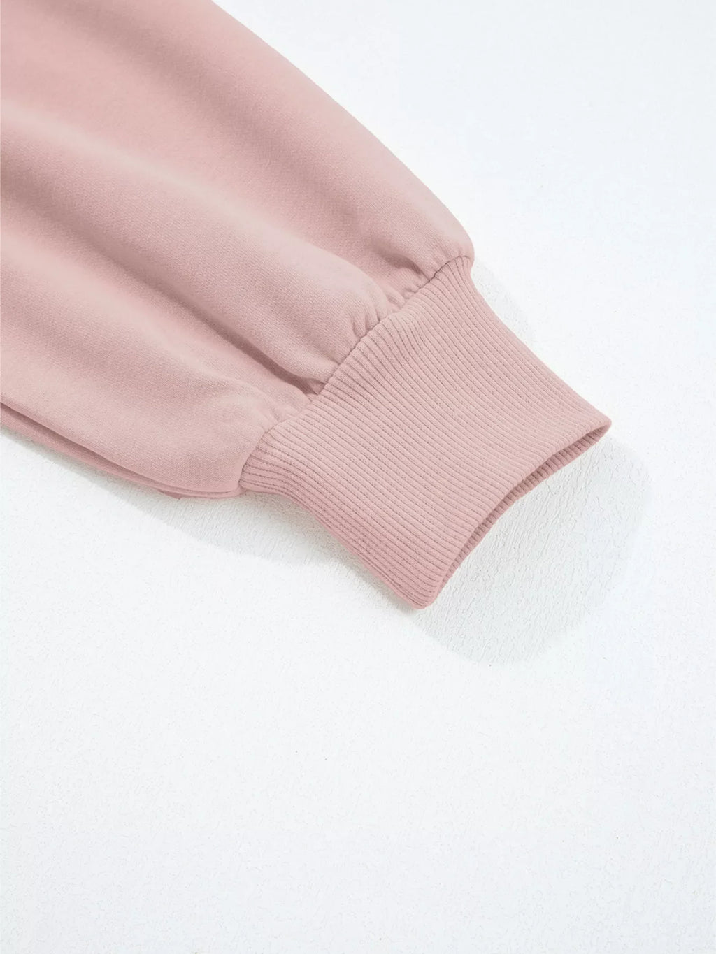 Drop Shoulder Puff Sleeve Crop Top and Drawstring Wide Leg Pants Set