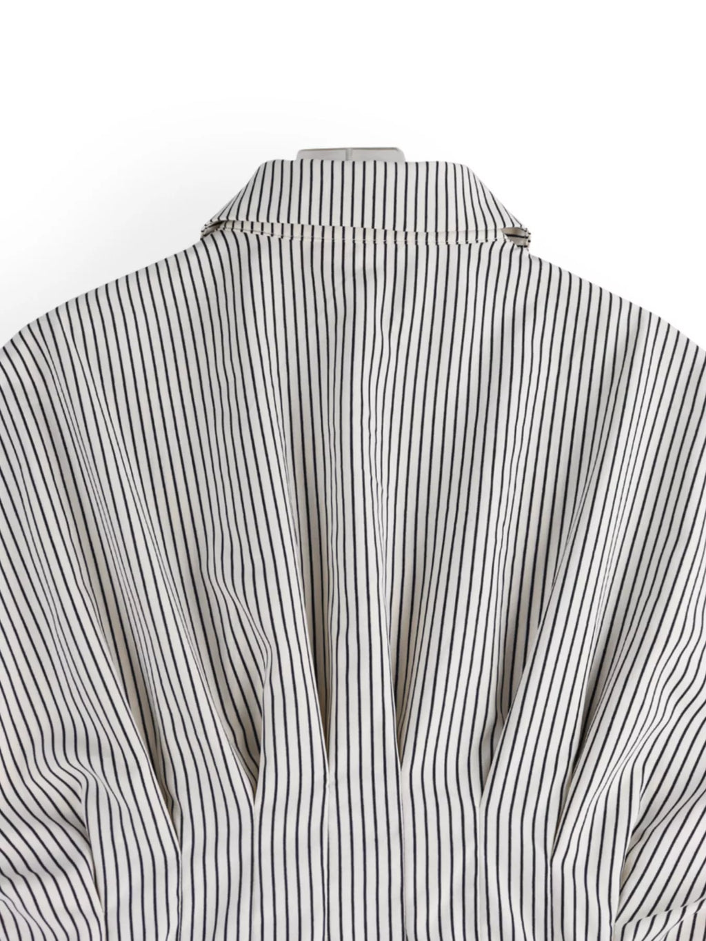 Striped Cinched Waist Shirt