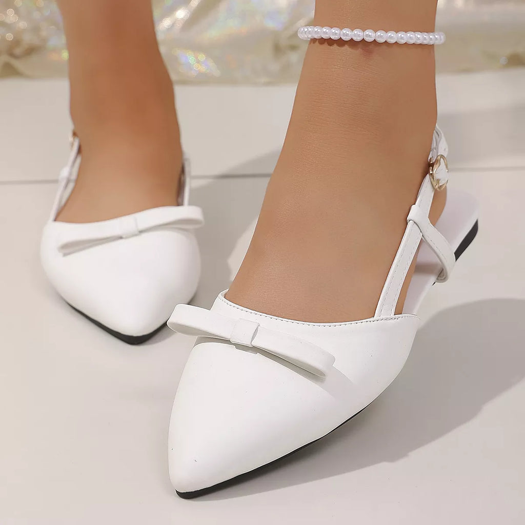 Point Toe Flats Sandals
