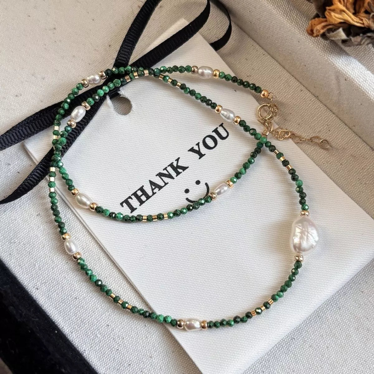 Pearl & Beaded Necklace