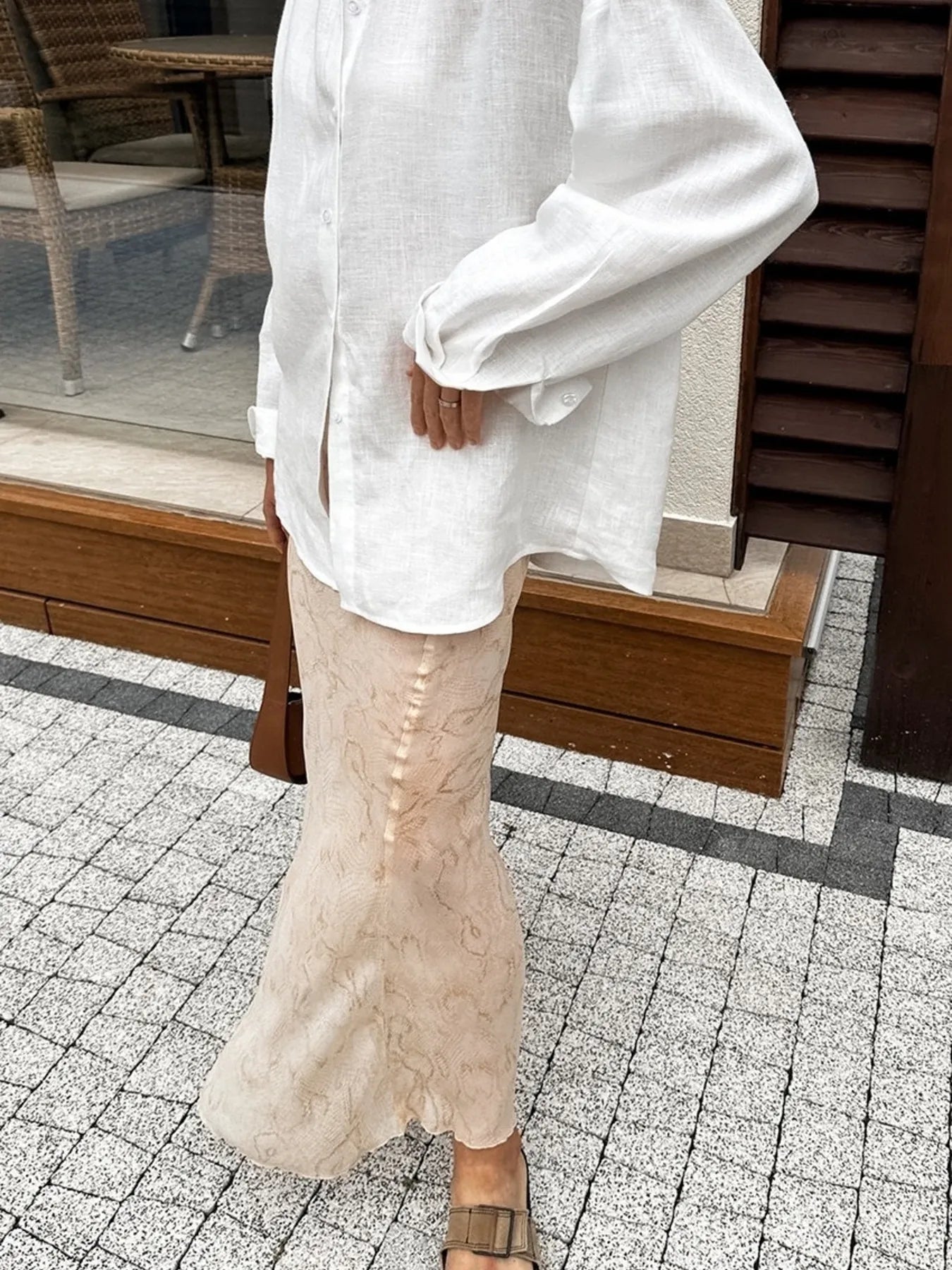 Casual Button-Up Long Sleeve Shirt