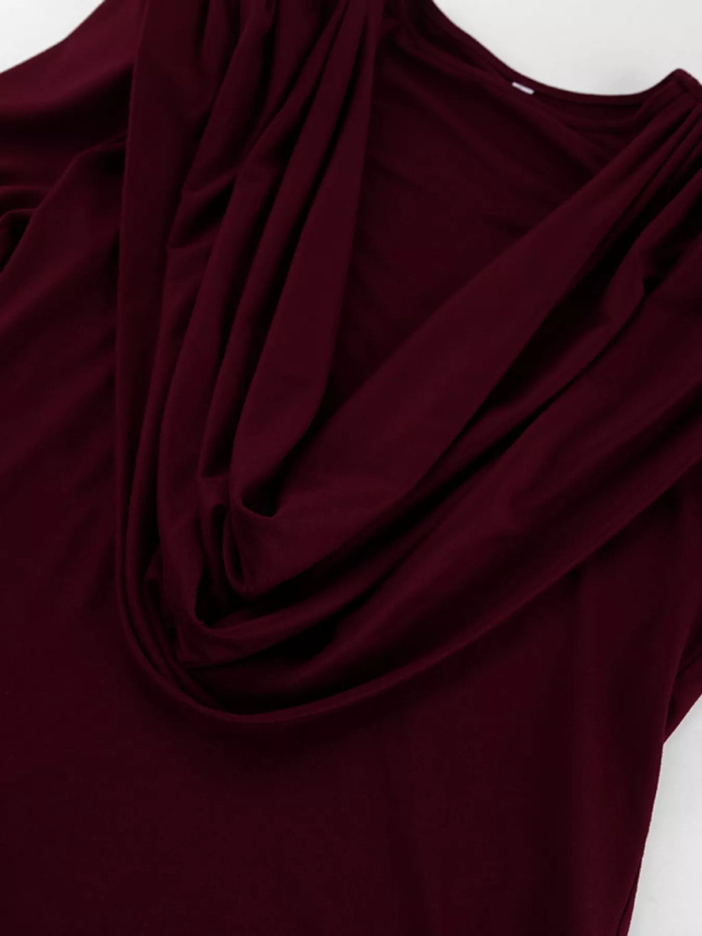 Ruched Long Sleeve T-Shirt