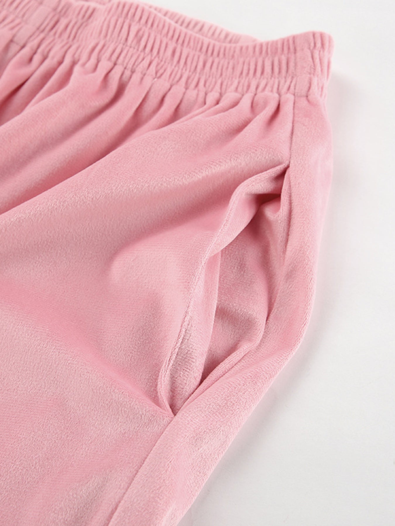 Quarter Zip Long Sleeve Top and Pants Set