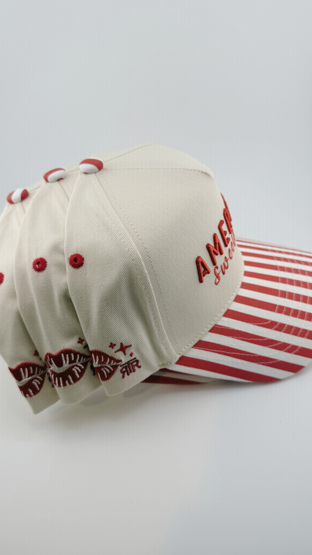 TRR - Cotton Structured Hat  -  SNAP BACK - AMERICAN SWEETHEART