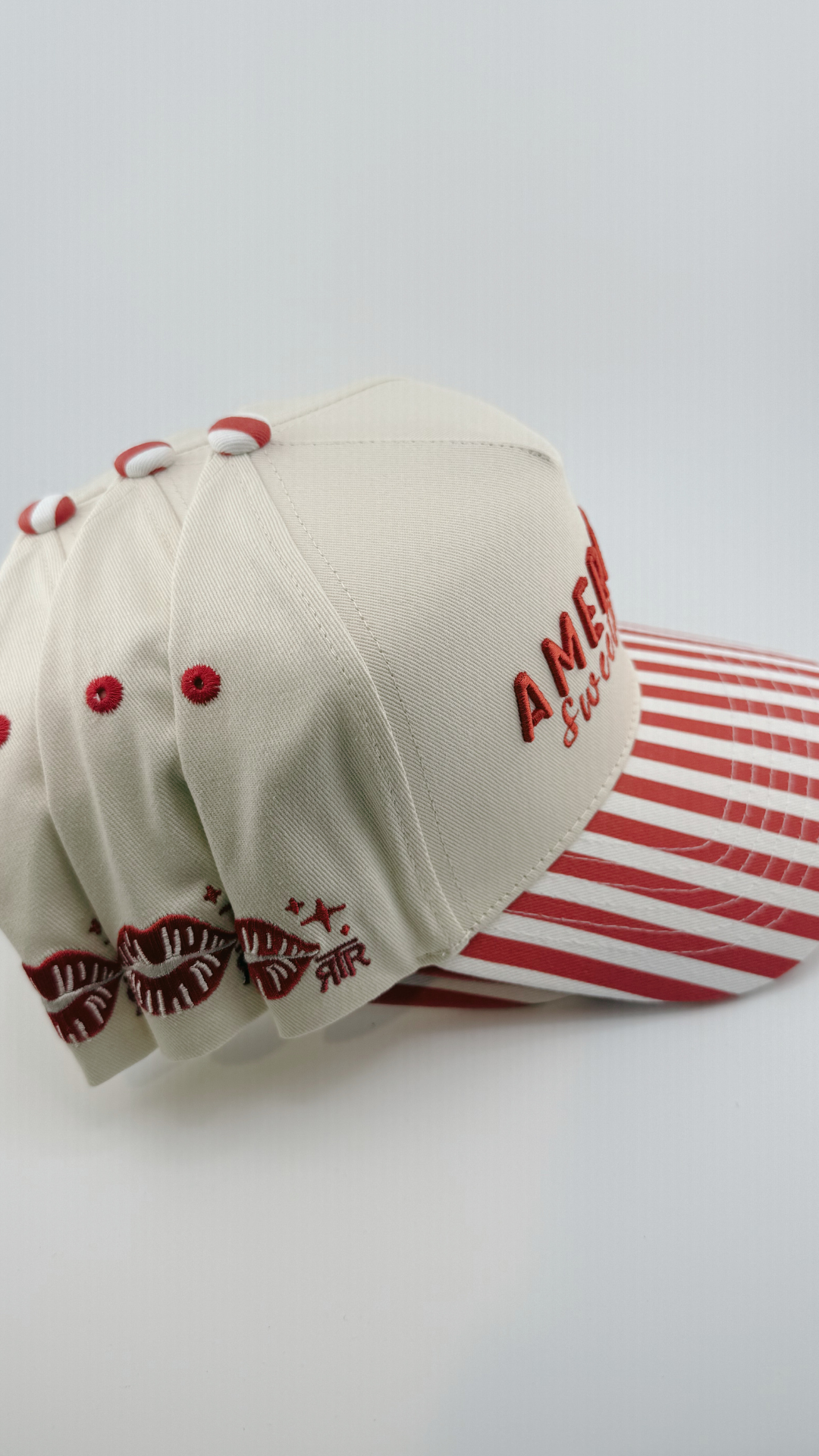 TRR - Cotton Structured Hat  -  SNAP BACK - AMERICAN SWEETHEART