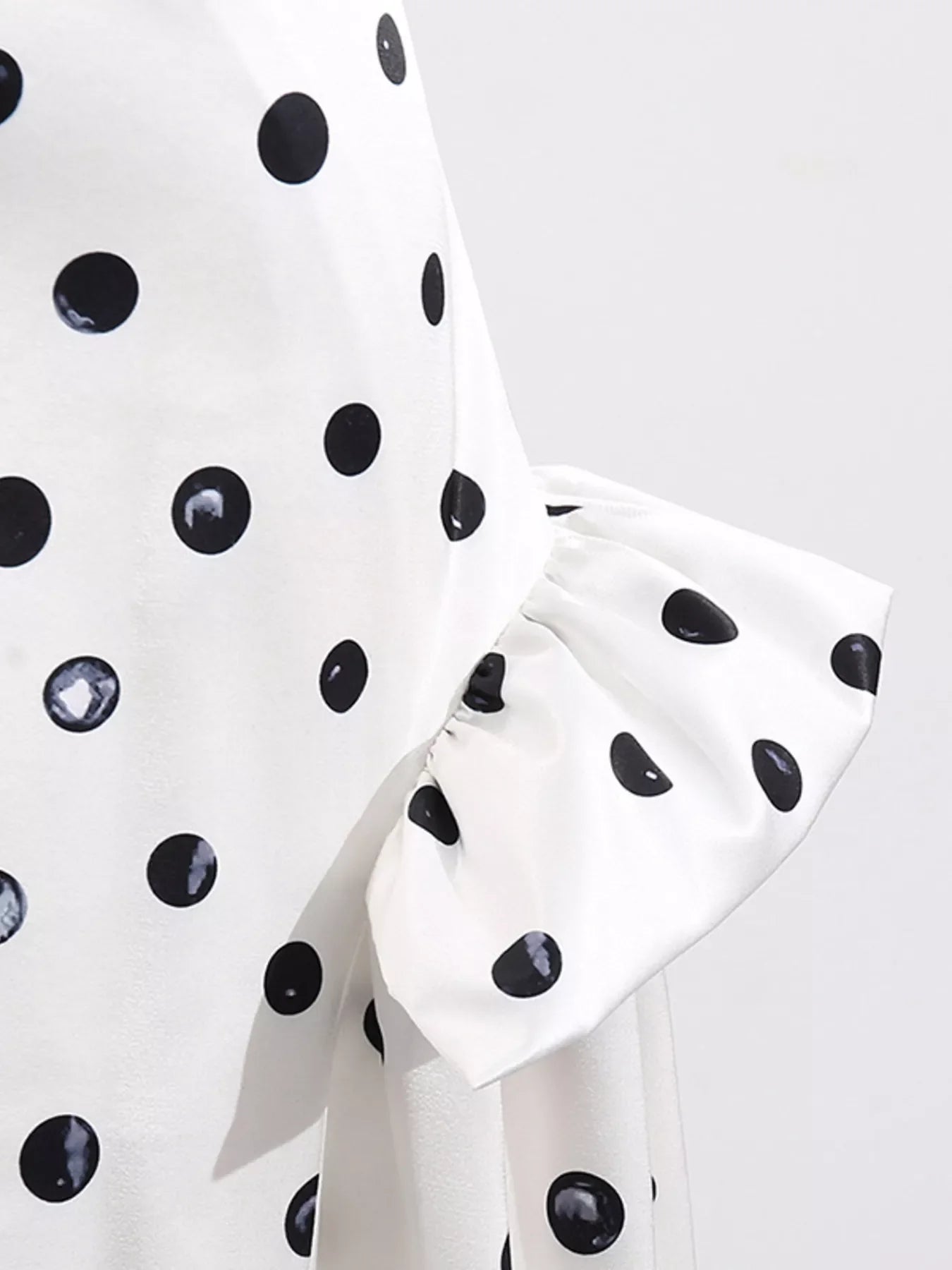 Polka Dot Ruffle Skirt