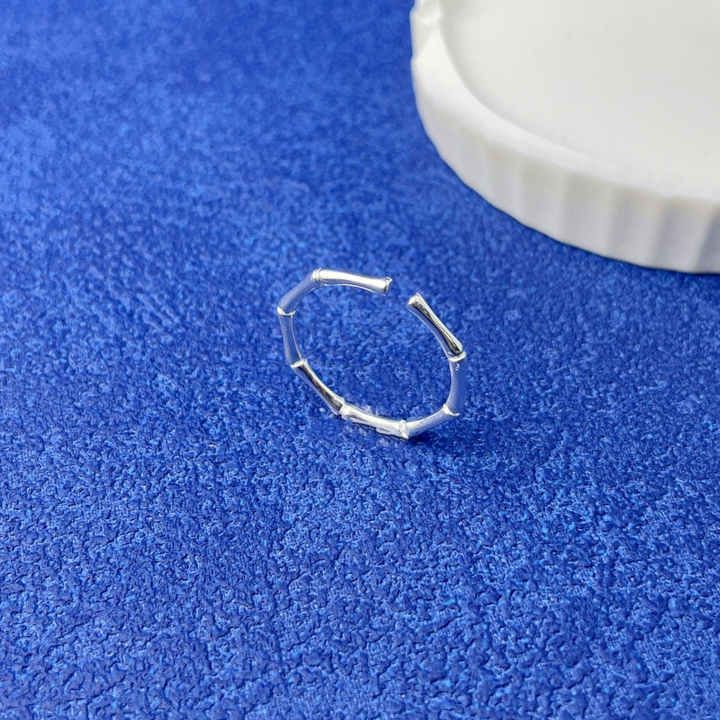 925 Sterling Silver Branch Open Ring