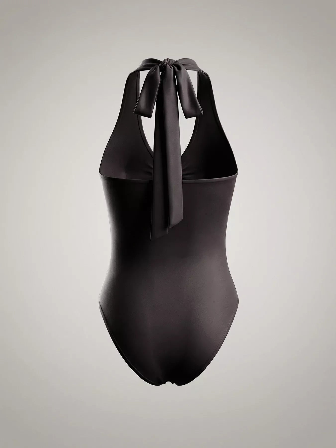 Halter Neck Ruched Bodysuit