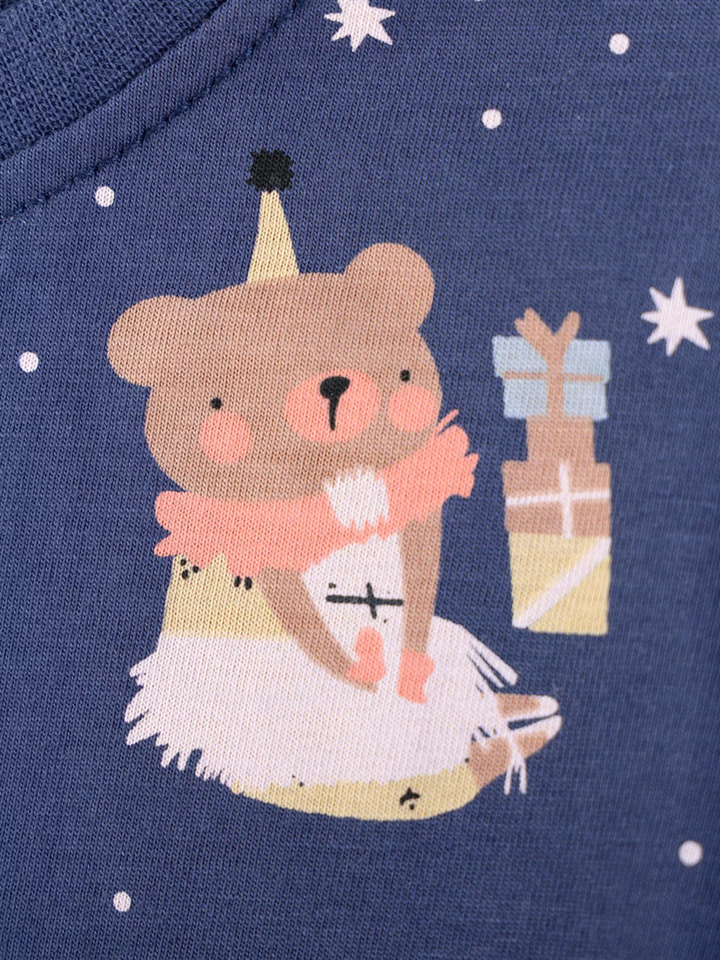 Children's Cartoon Print Tulle Dress