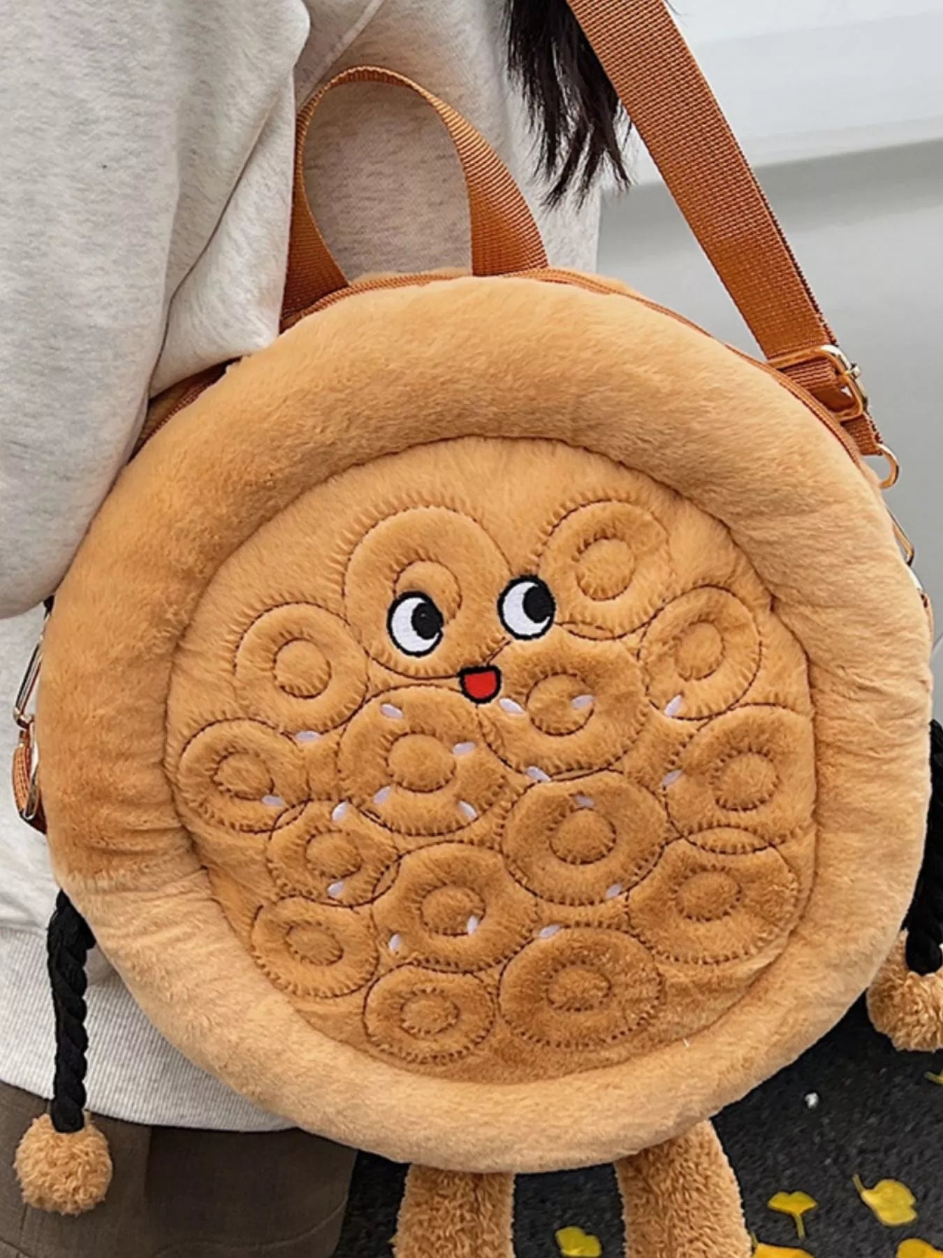 Cartoon Plush Backpack Bag